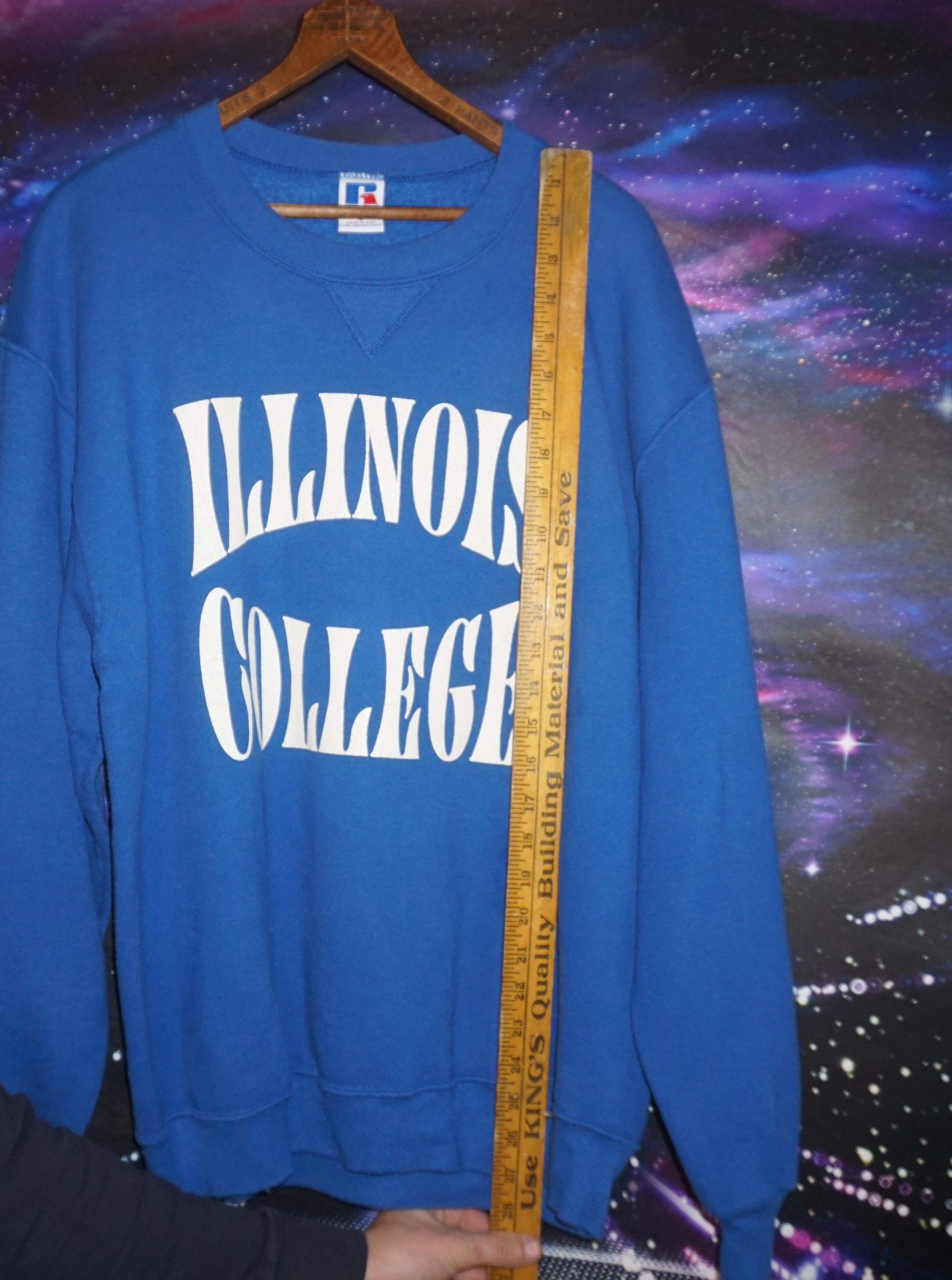 Russell Athletic × Vintage Vintage Russel Athletic Illinois College Crewneck Size US L / EU 52-54 / 3 - 4 Thumbnail