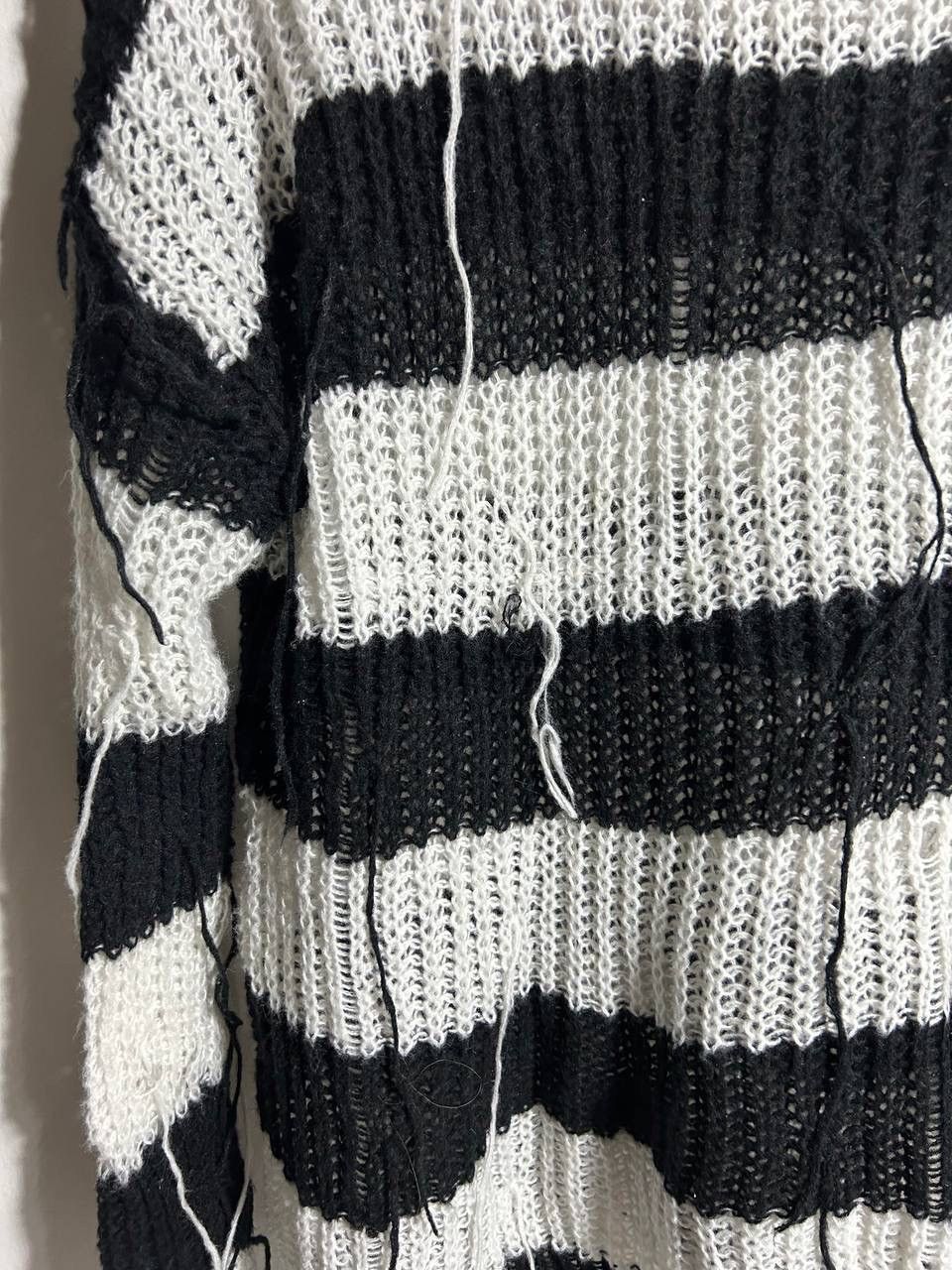 Seditionaries Destroyed Knit Sweater Grunge IfSixWasNine Balenciaga Style Size US M / EU 48-50 / 2 - 5 Thumbnail