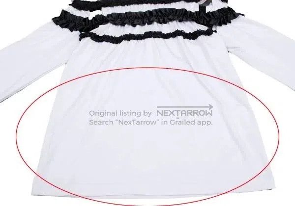 Comme des Garcons Comme Des Garcons White vintage lace top Size S / US 4 / IT 40 - 6 Thumbnail