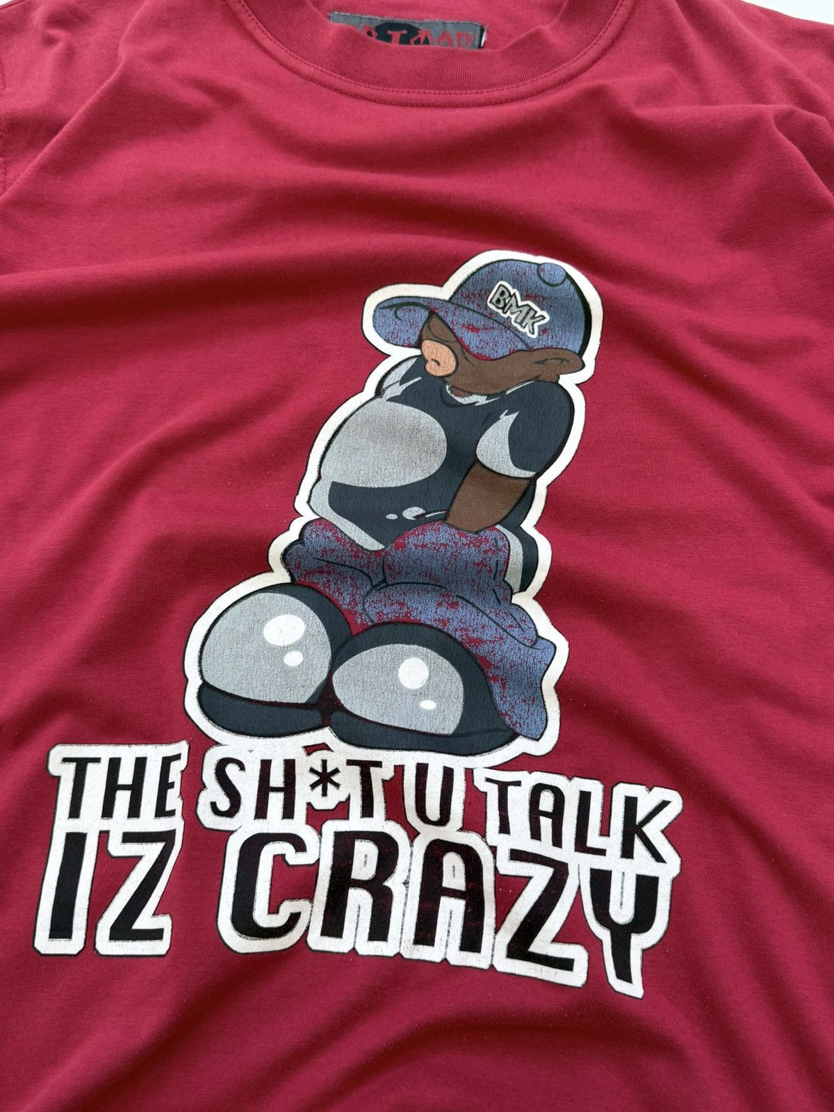Hook-Ups Vintage 90s Bad Mad Hardwear Rap Skate Graphic T-Shirt Size US M / EU 48-50 / 2 - 3 Thumbnail