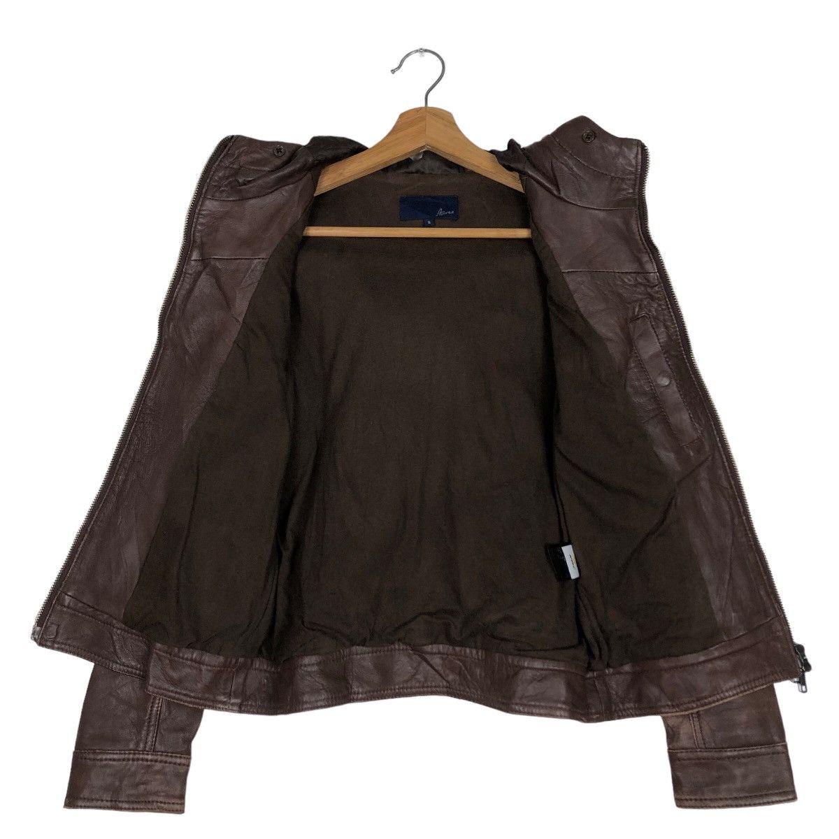Avirex 🔥Vtg Leather Jacket Fly Avirex USA Size US S / EU 44-46 / 1 - 12 Thumbnail