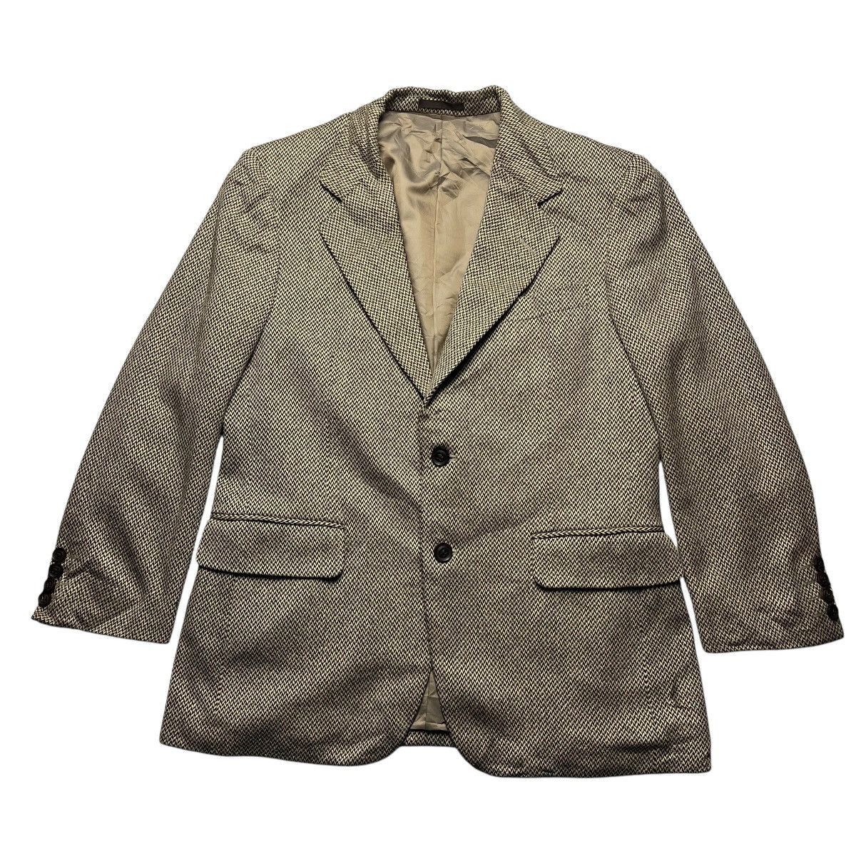 Burberry VINTAGE BURBERRYS WOOL & SILK Size US M / EU 48-50 / 2 - 1 Thumbnail