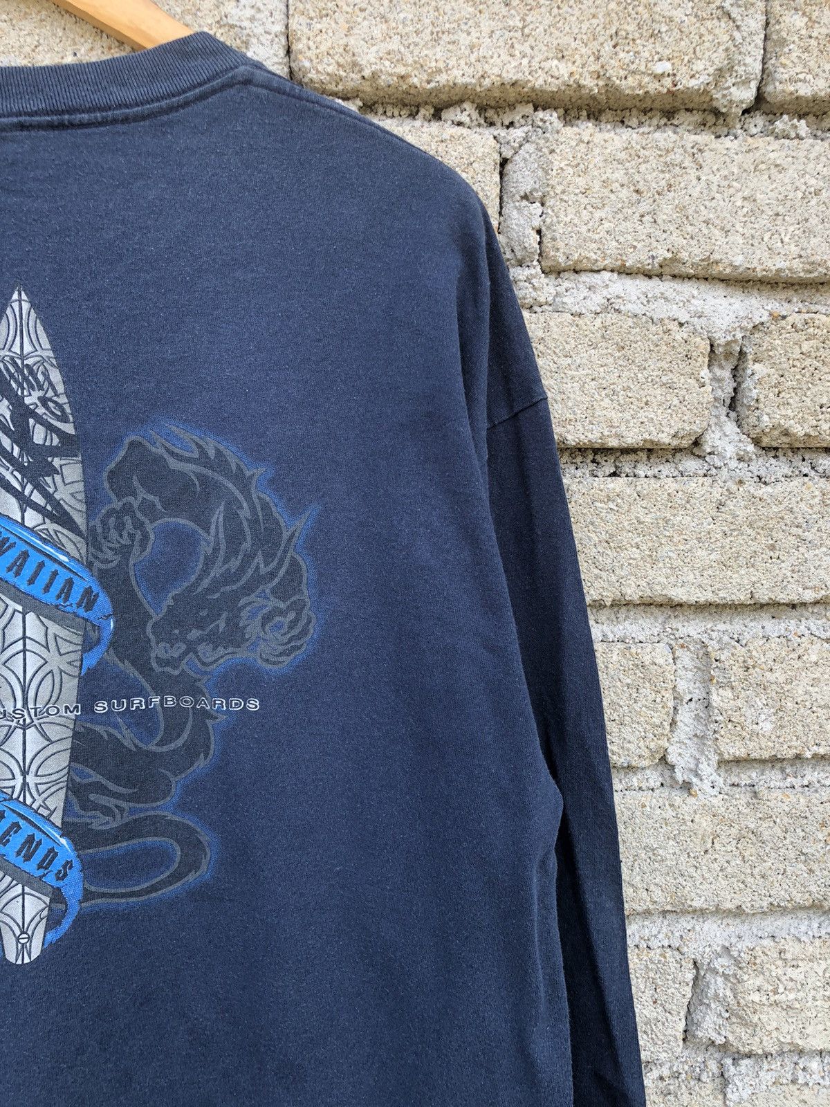 Vintage Crazy Vintage Y2K Hawaiian Legend Surfboards LS Shirt Size US XL / EU 56 / 4 - 6 Thumbnail