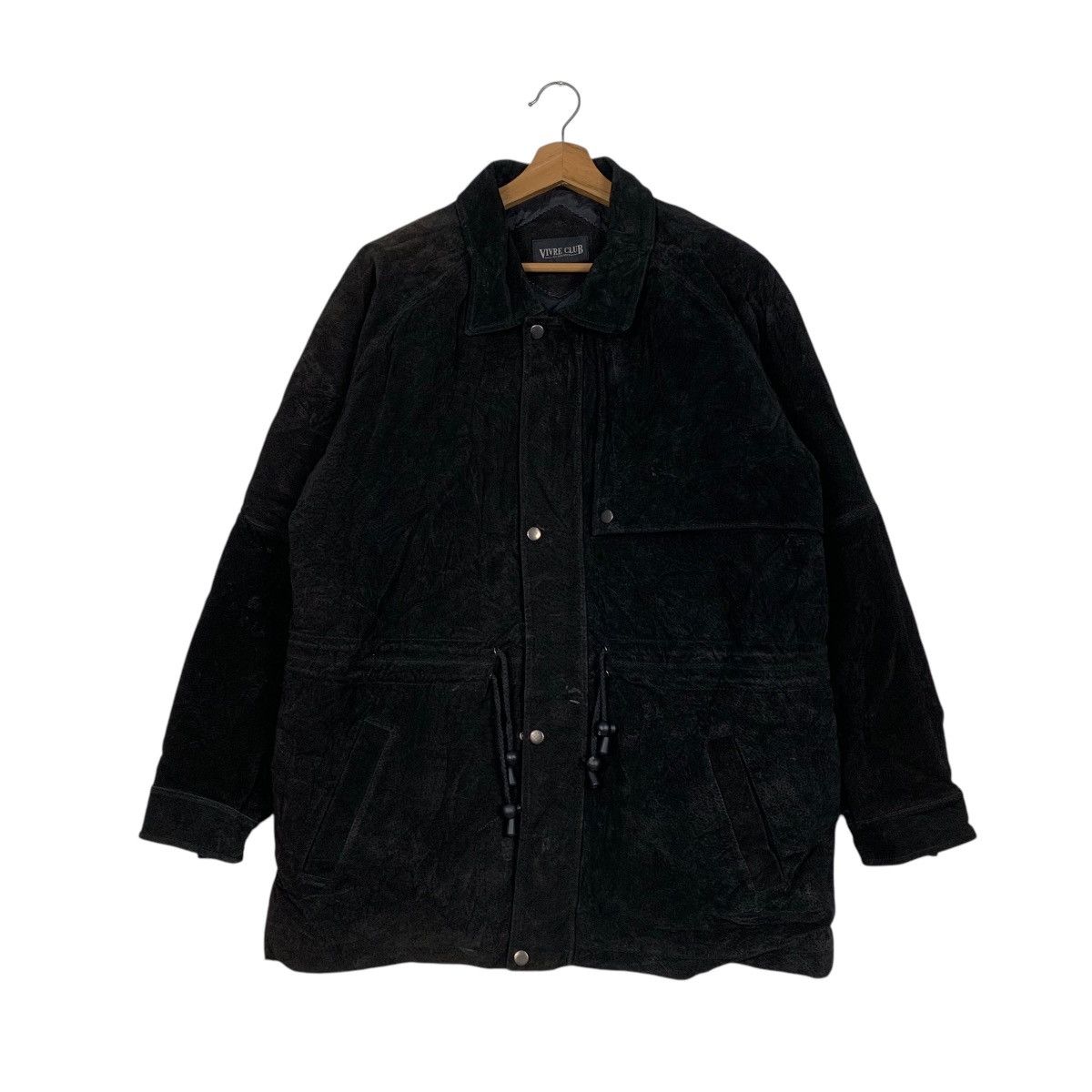 Japanese Brand Japanese Brand Vivre Club Suede Leather Jacket Size US M / EU 48-50 / 2 - 1 Thumbnail
