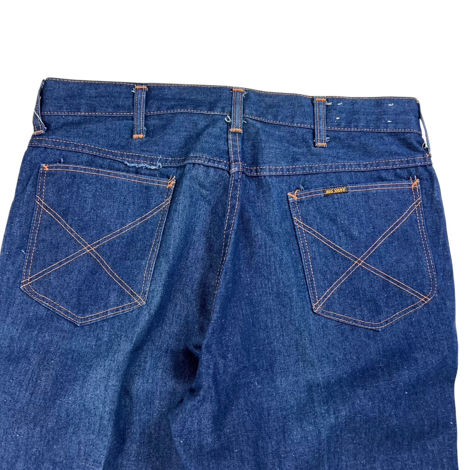 Vintage Vintage 1970s BIG YANK denim jeans (34x28) Size US 34 / EU 50 - 7 Thumbnail