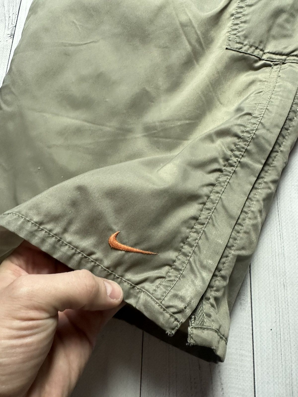 Nike × Vintage Vintage Nike drill pants logo pocket size XL rare Size US 36 / EU 52 - 4 Thumbnail