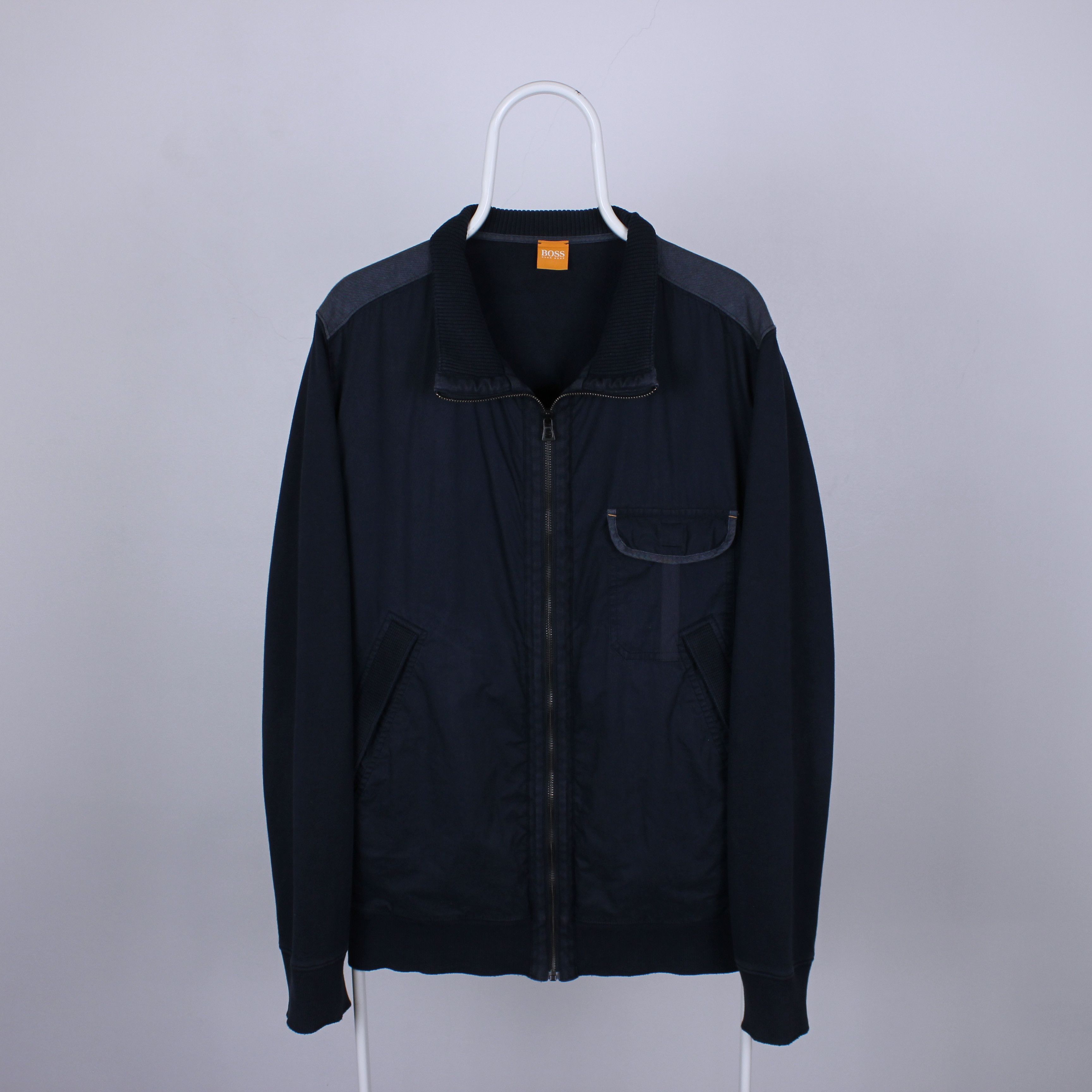 Hugo Boss Hugo Boss jacket men navy blue full zip XL XXL Size US XL / EU 56 / 4 - 6 Thumbnail