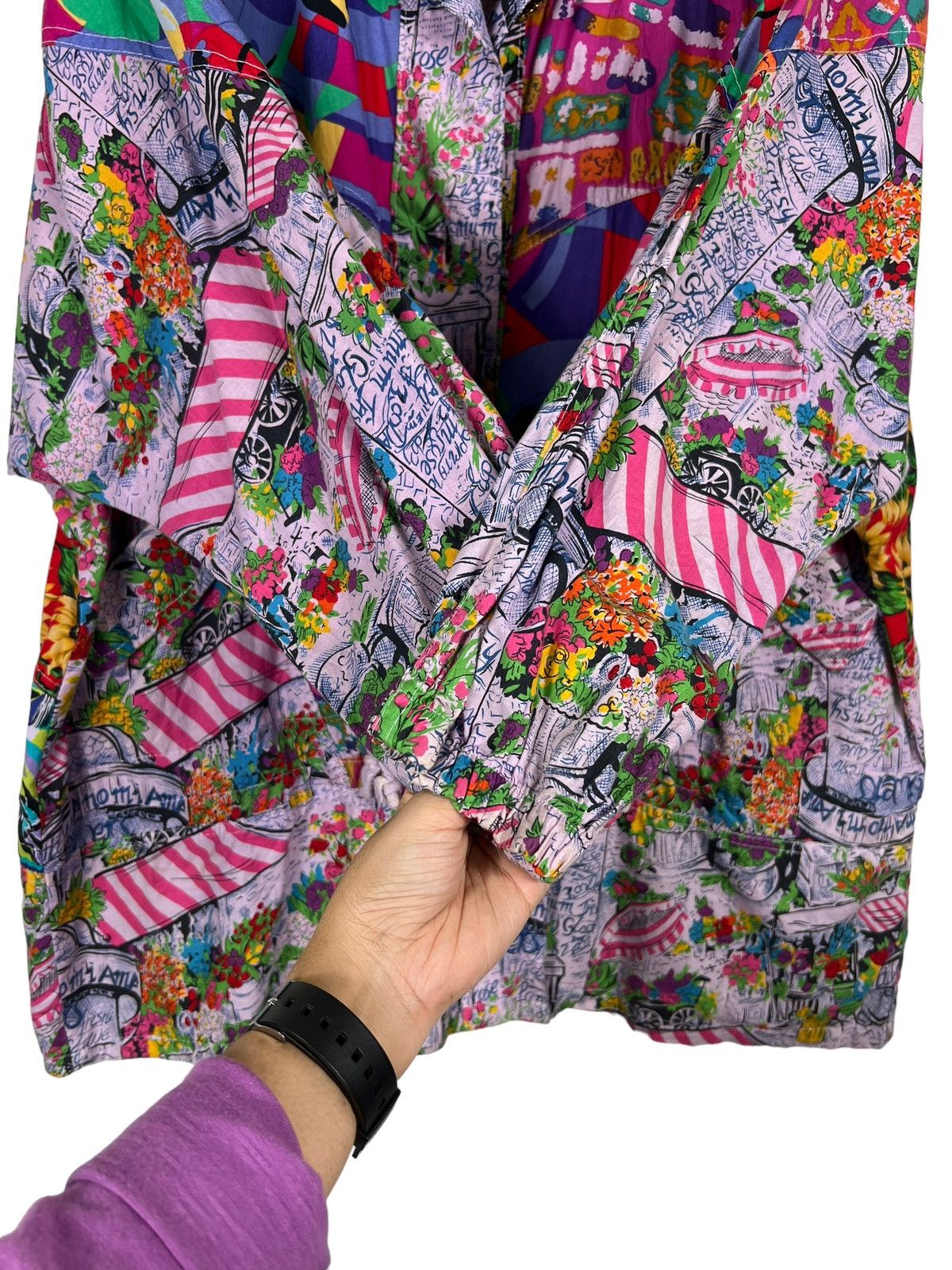 Japanese Brand 🔥 VINTAGE JAPANESE HARAJUKU STYLE PATCWORK JACKET Size US M / EU 48-50 / 2 - 12 Thumbnail