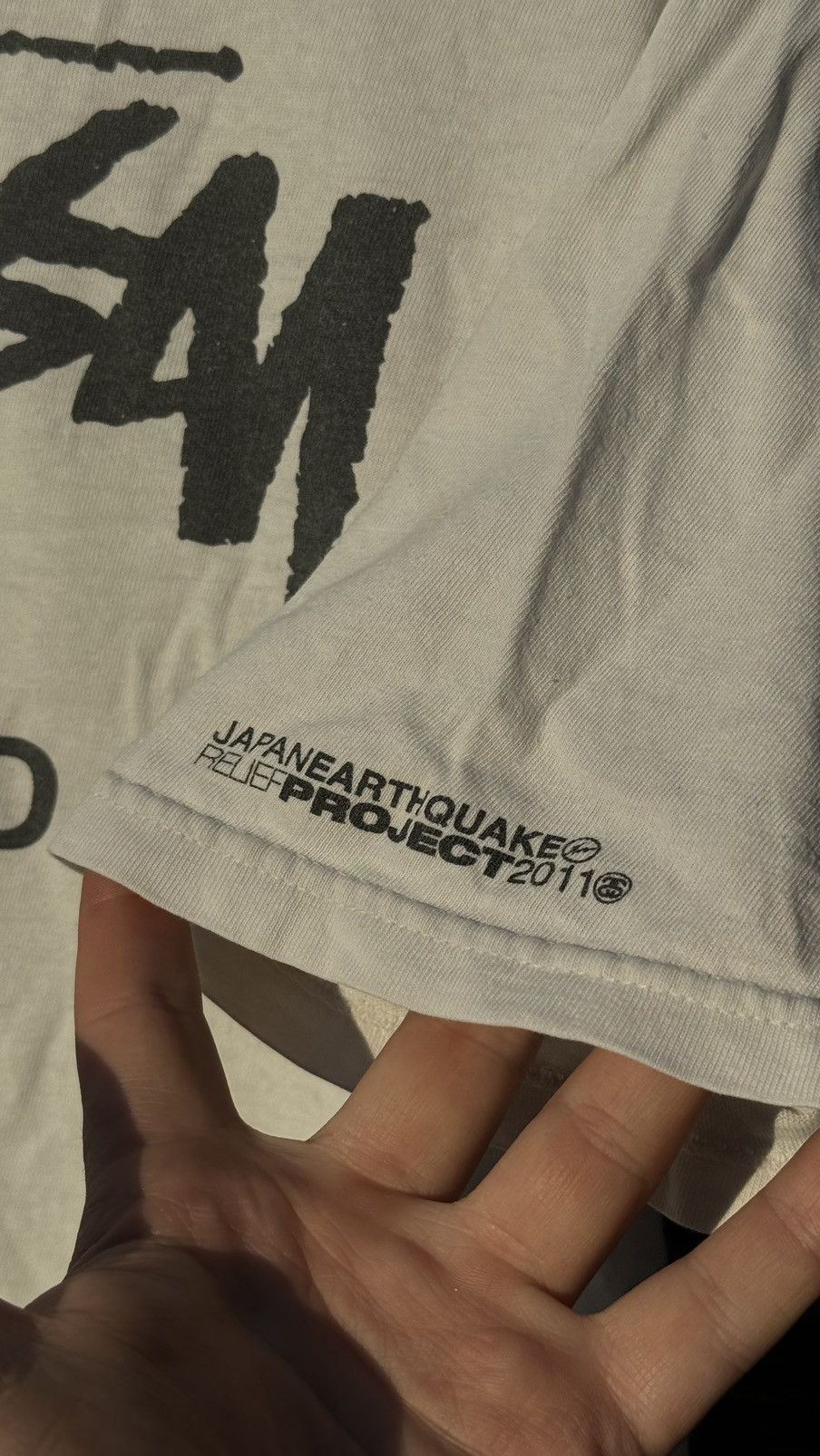 Fragment Design × Stussy × Vintage 2011 Stussy X Fragment Design rare tee Size US M / EU 48-50 / 2 - 5 Thumbnail