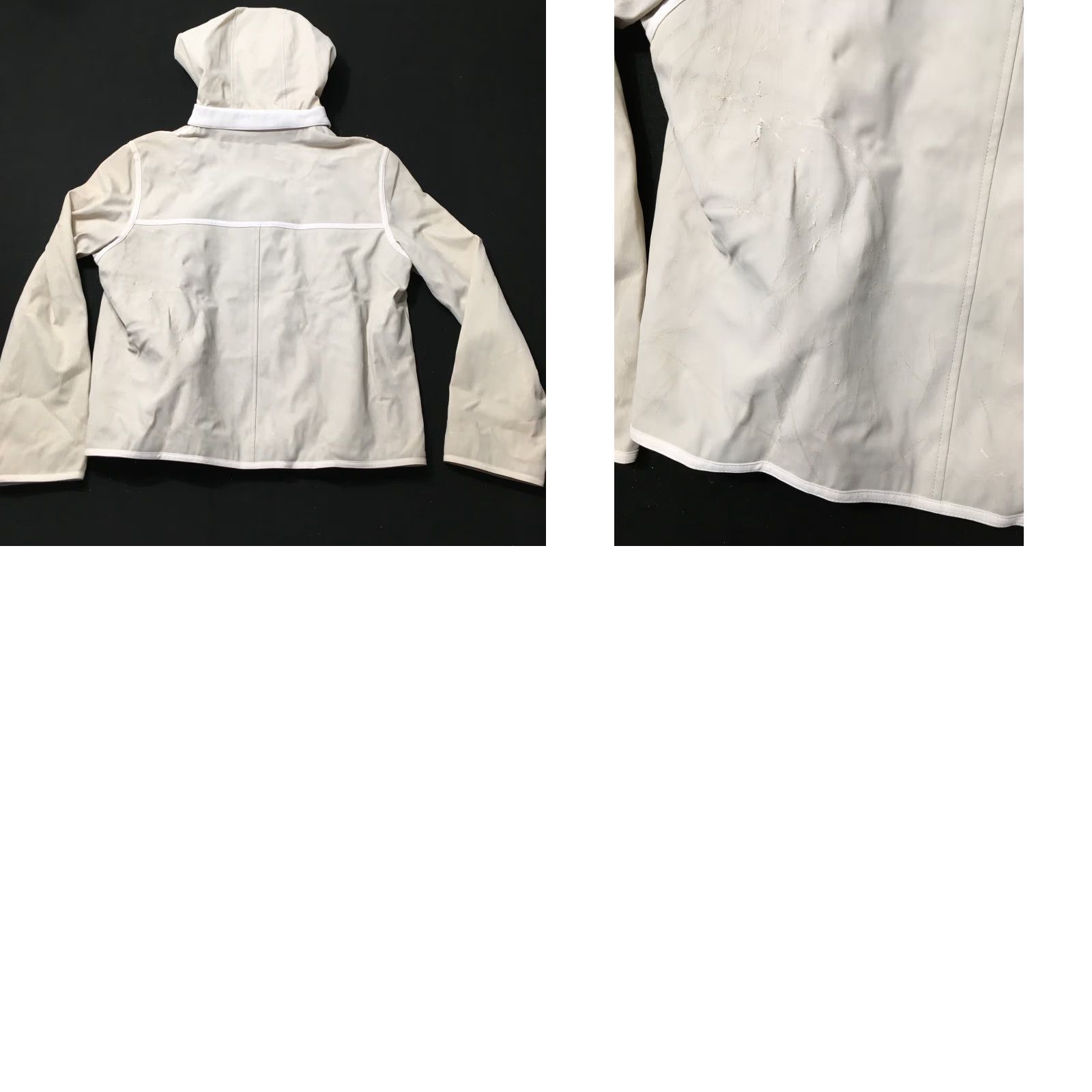 Weatherproof Weatherproof Women's Hooded Rain Jacket Beige L JACKET Heavy Weatherproof Vintage Long Sleeve Size L / US 10 / IT 46 - 9 Thumbnail