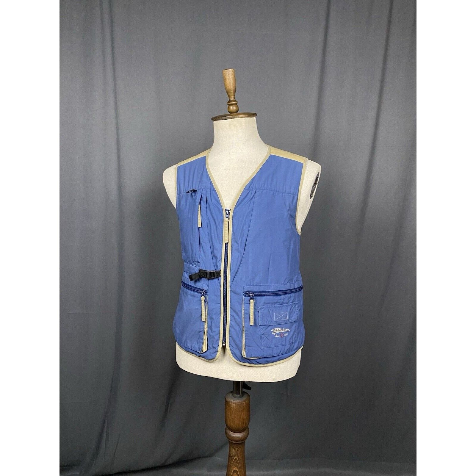 Fjallraven Fjallraven Men's Blue Multipocket Hunting Lightweight Vest S Size US M / EU 48-50 / 2 - 2 Thumbnail