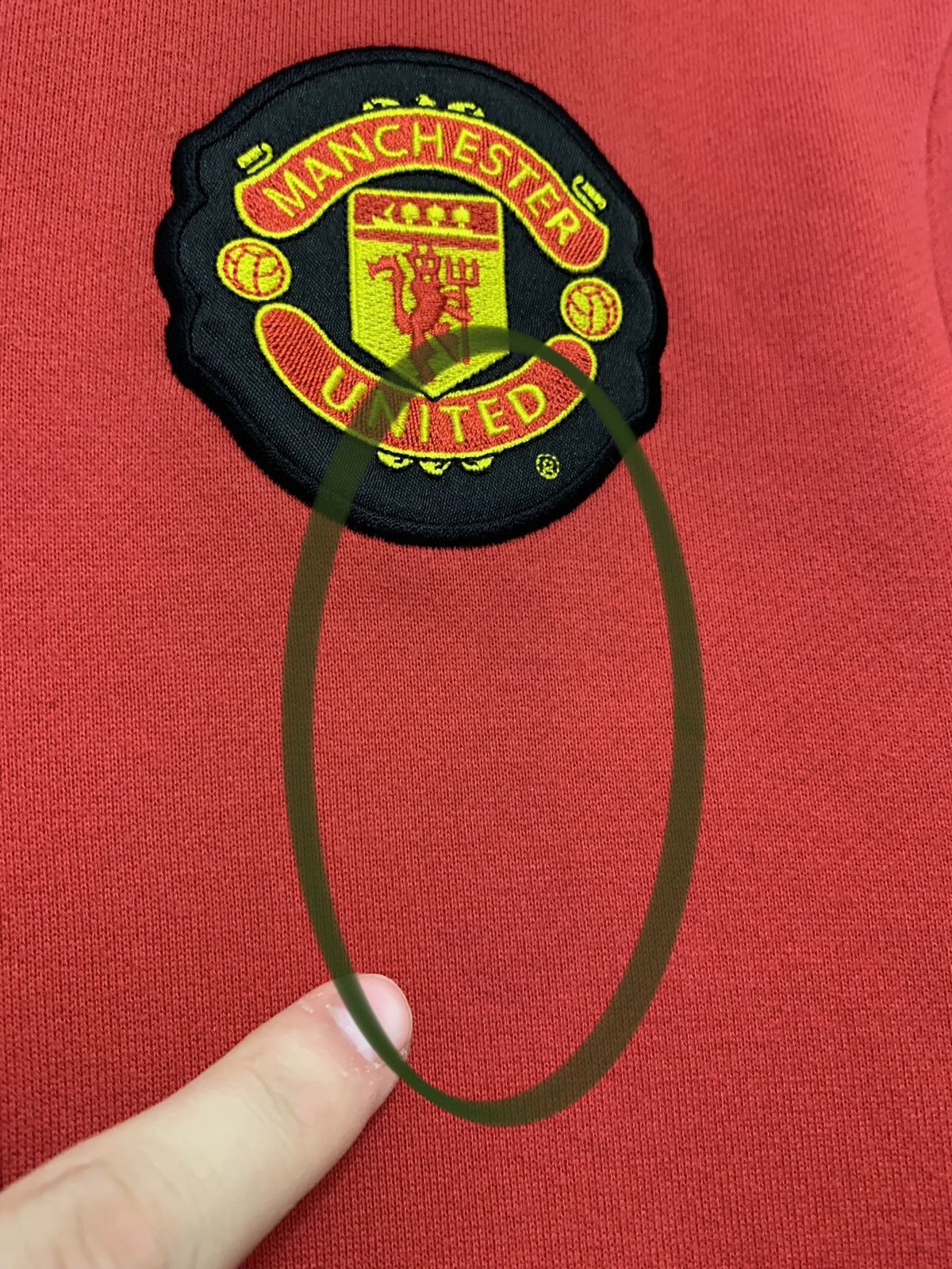 Vintage Vintage Nike Manchester United Hoodie Size US S / EU 44-46 / 1 - 8 Thumbnail