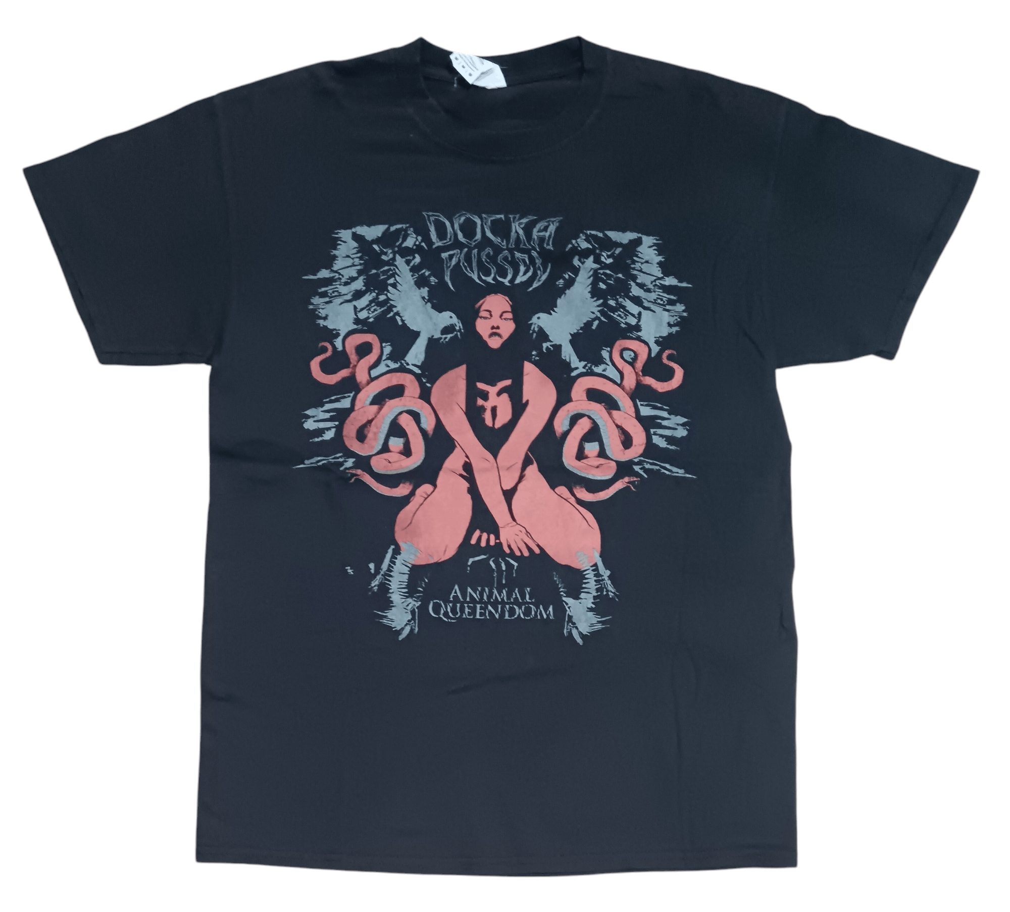 Band Tees × Vintage VINTAGE DOCKAPUSSEL ANIMAL QUEENDOM SHIRT Size US M / EU 48-50 / 2 - 1 Thumbnail