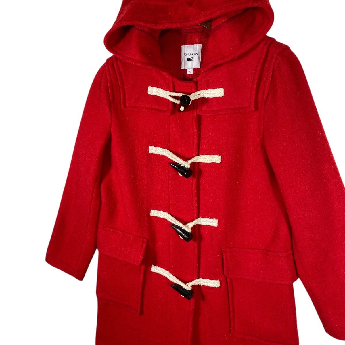 JW Anderson × Uniqlo JW Anderson X Uniql Hoodie Wool Long Duffle Coat Jacket Size US S / EU 44-46 / 1 - 5 Thumbnail
