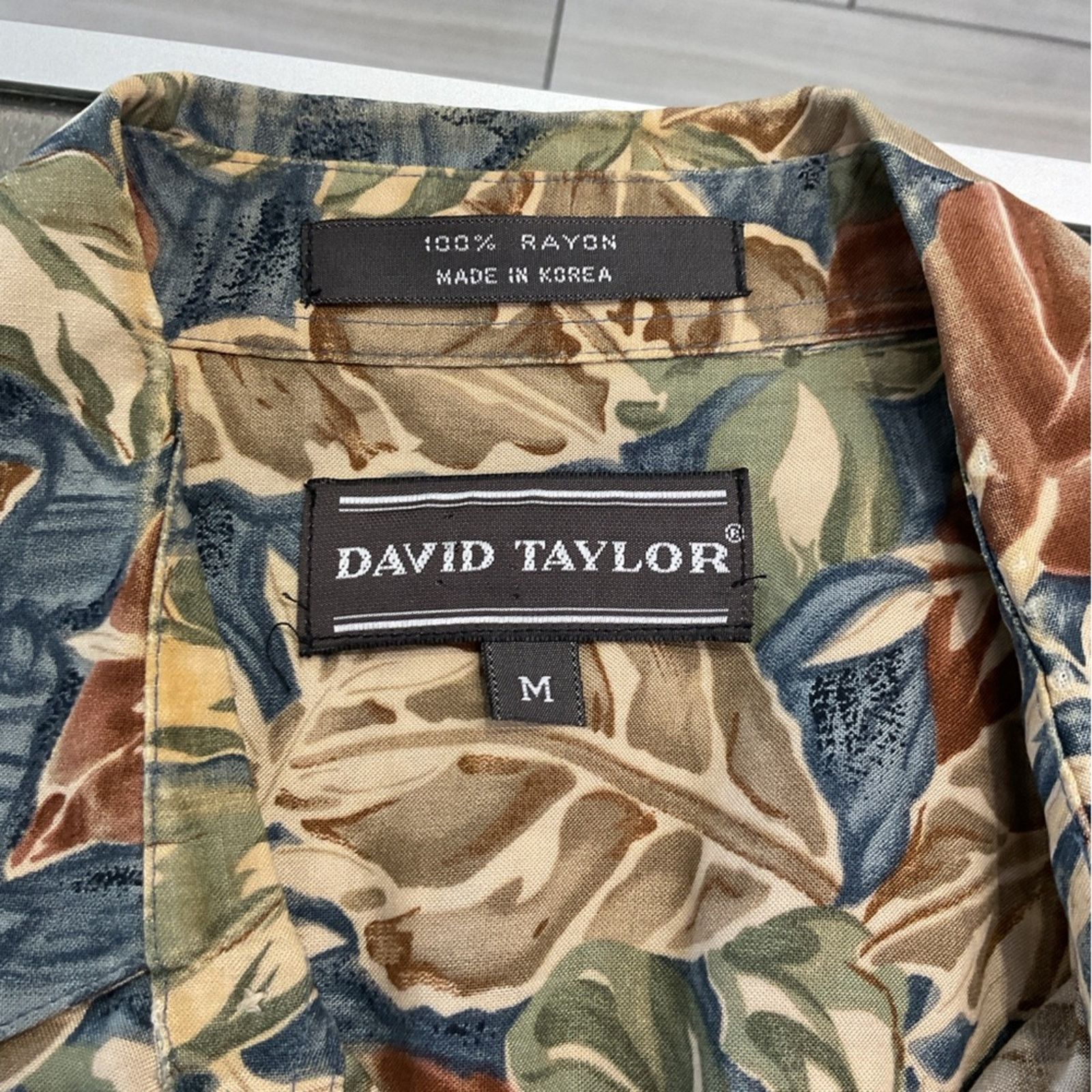David Taylor David Taylor Hawaiian Shirt Size US M / EU 48-50 / 2 - 3 Thumbnail