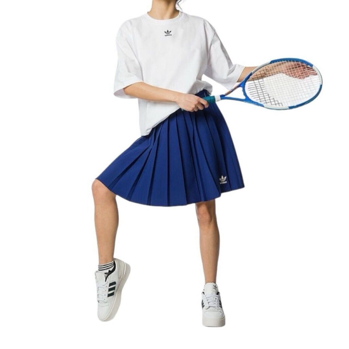 Adidas adidas schoolgirl pleated skirt women's 12 NWT Size 34" / US 12 / IT 48 - 2 Thumbnail