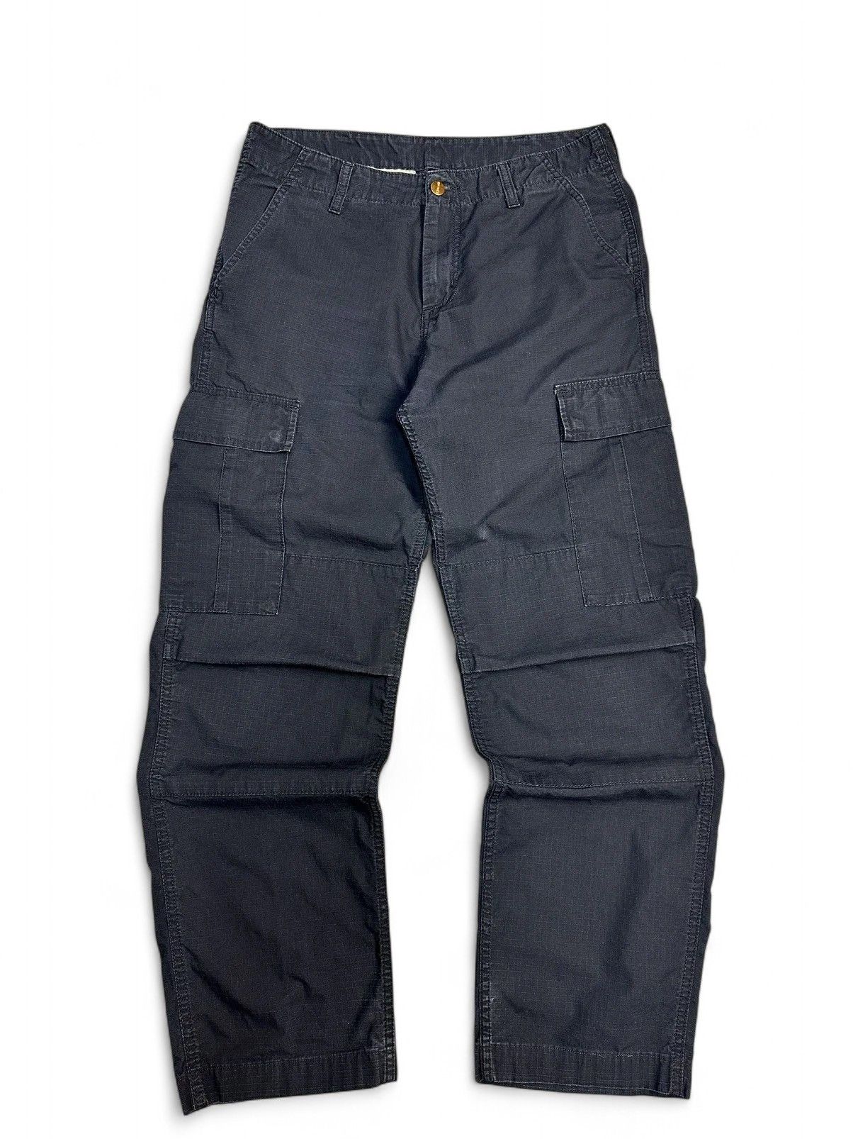 Carhartt Y2K Carhartt Blue Heavy Work Pants Utility Streetwear Size US 32 / EU 48 - 3 Thumbnail