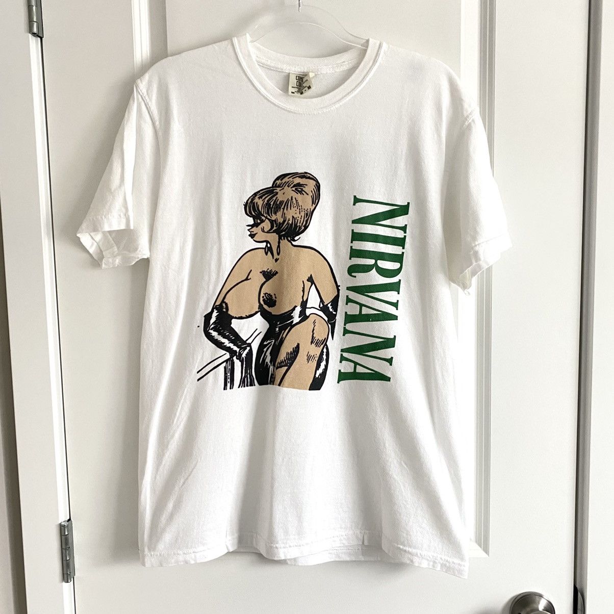 Comfort Colors Justified Arrogance Nirvana ‘Stripper’ T-Shirt Size US M / EU 48-50 / 2 - 1 Thumbnail
