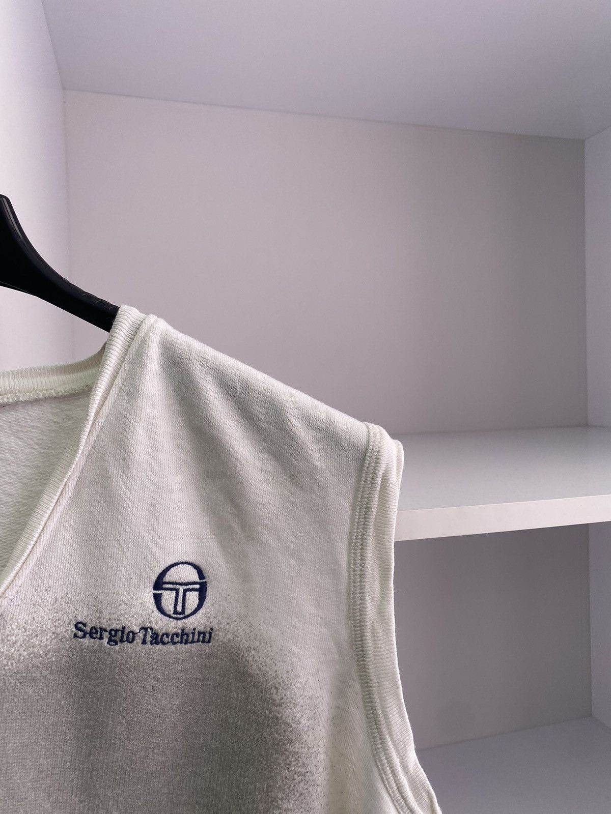 Sergio Tacchini × Vintage Vintage Sergio Tacchini Sweater Italy Casual Tennis Vest Size US M / EU 48-50 / 2 - 6 Thumbnail