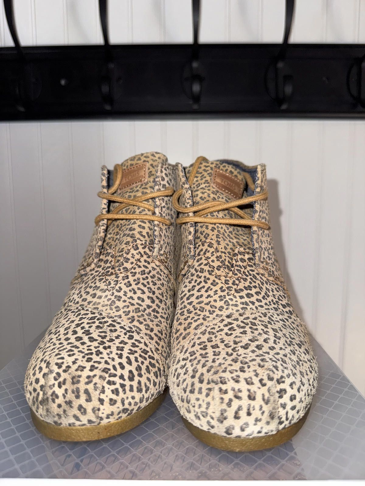 Toms TOMS Women's Leopard Print Wedge Ankle Boots Size US 9 / IT 39 - 1 Thumbnail