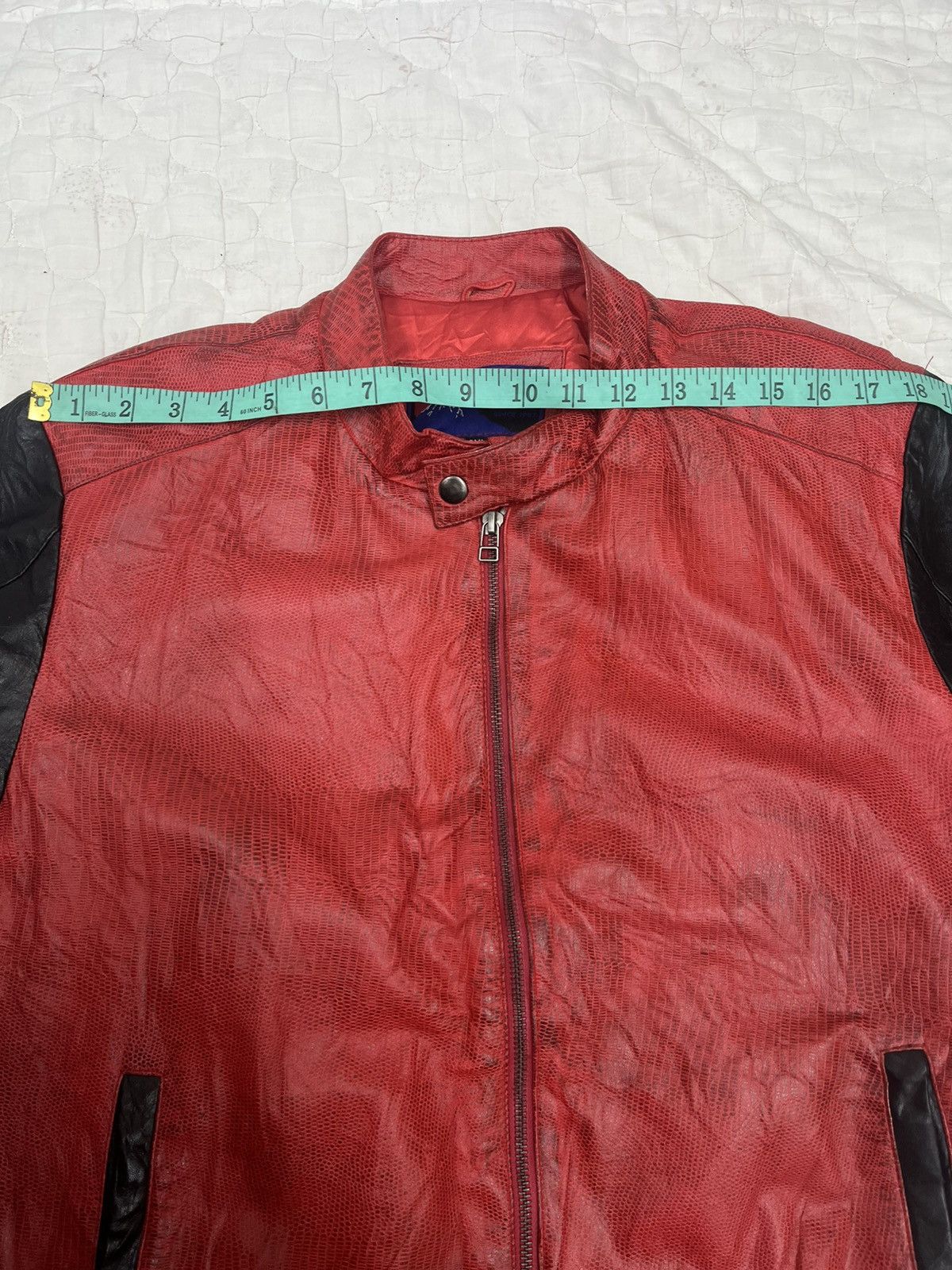 Japanese Brand VTG JAPAN LEATHER BIKE JACKET Size US M / EU 48-50 / 2 - 11 Thumbnail