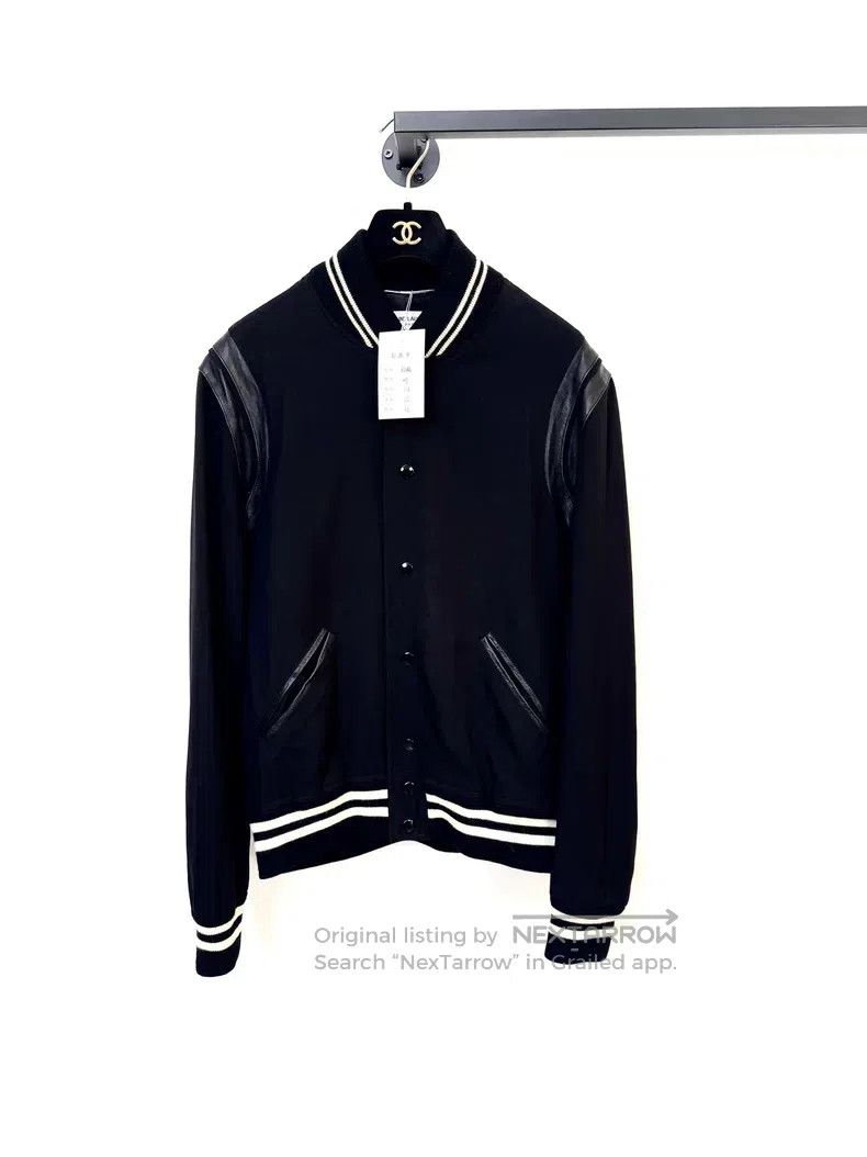 Saint Laurent Paris Baseball Jacket
