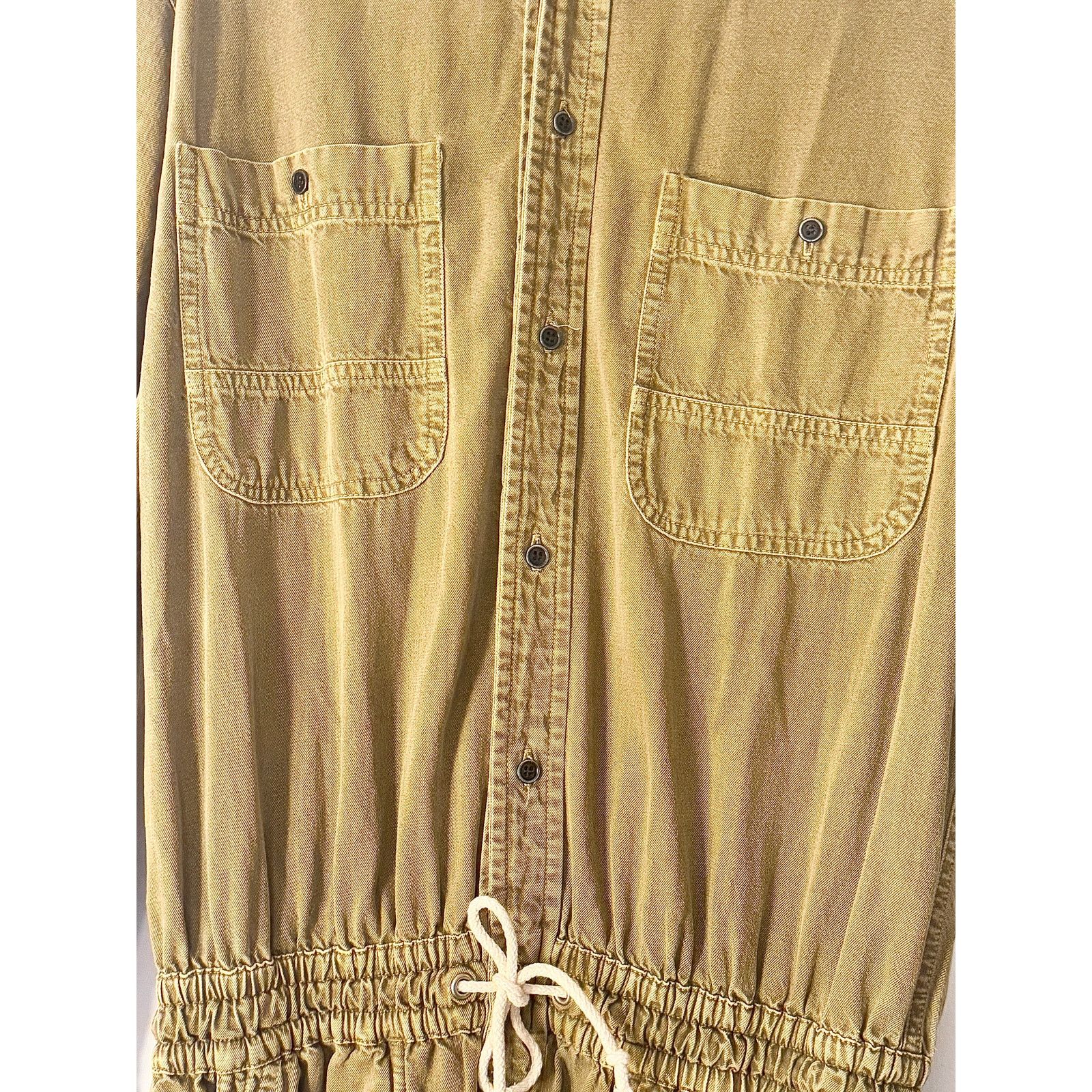 Isabel Marant Isabel Marant Khaki Vyns Jumpsuit Size ONE SIZE - 5 Thumbnail