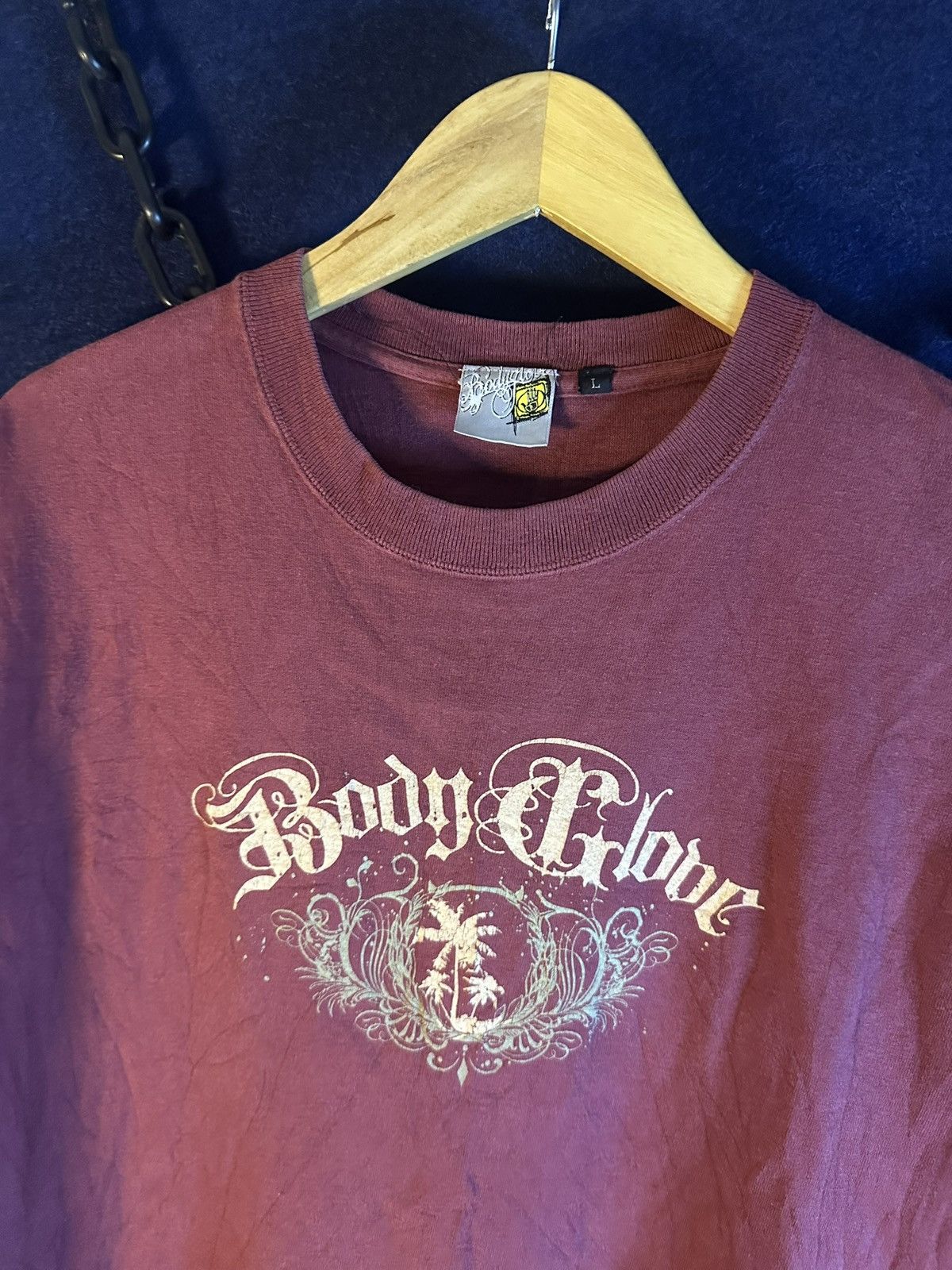 Body Glove Vintage Y2K Body Glove Surfing Maroon Tshirt Size US L / EU 52-54 / 3 - 2 Thumbnail
