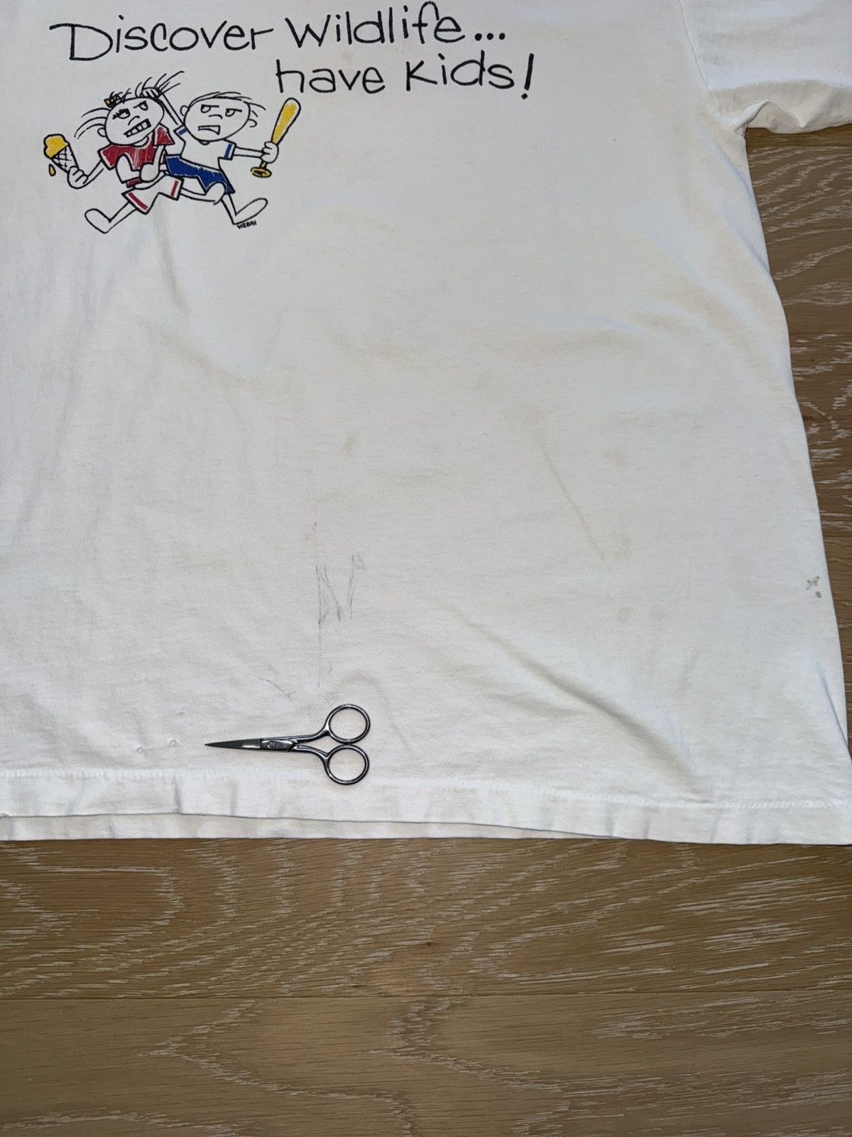 Other Vintage Graphic Tee Discover Wildlife Size US L / EU 52-54 / 3 - 6 Thumbnail