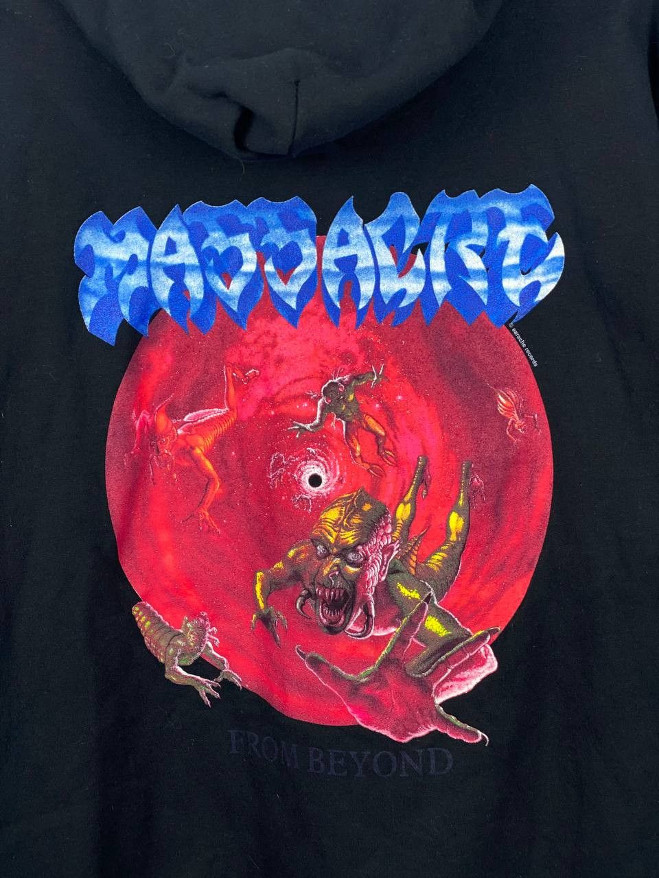 Band Tees MASSACRE From Beyond Vintage 2000s Death Metal Hoodie Size US XL / EU 56 / 4 - 7 Thumbnail