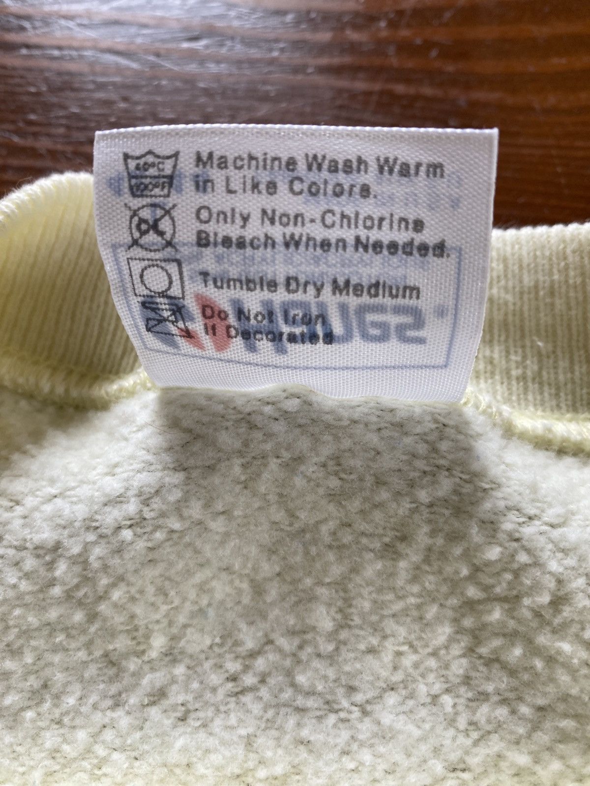 Hanes × Vintage Vintage 80’s Fox Hunt Yellow Raglan Crewneck Sweatshirt Size US L / EU 52-54 / 3 - 7 Thumbnail