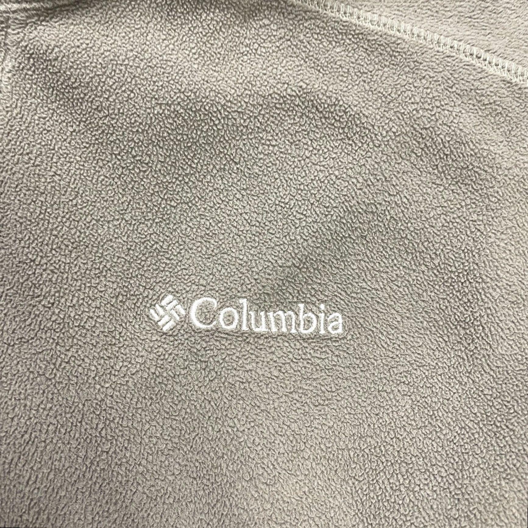 Vintage Columbia Jacket Womens Small Beige Gray 1/4 Zip High Neck Fleece Outdoor Hiking Size S / US 4 / IT 40 - 5 Thumbnail