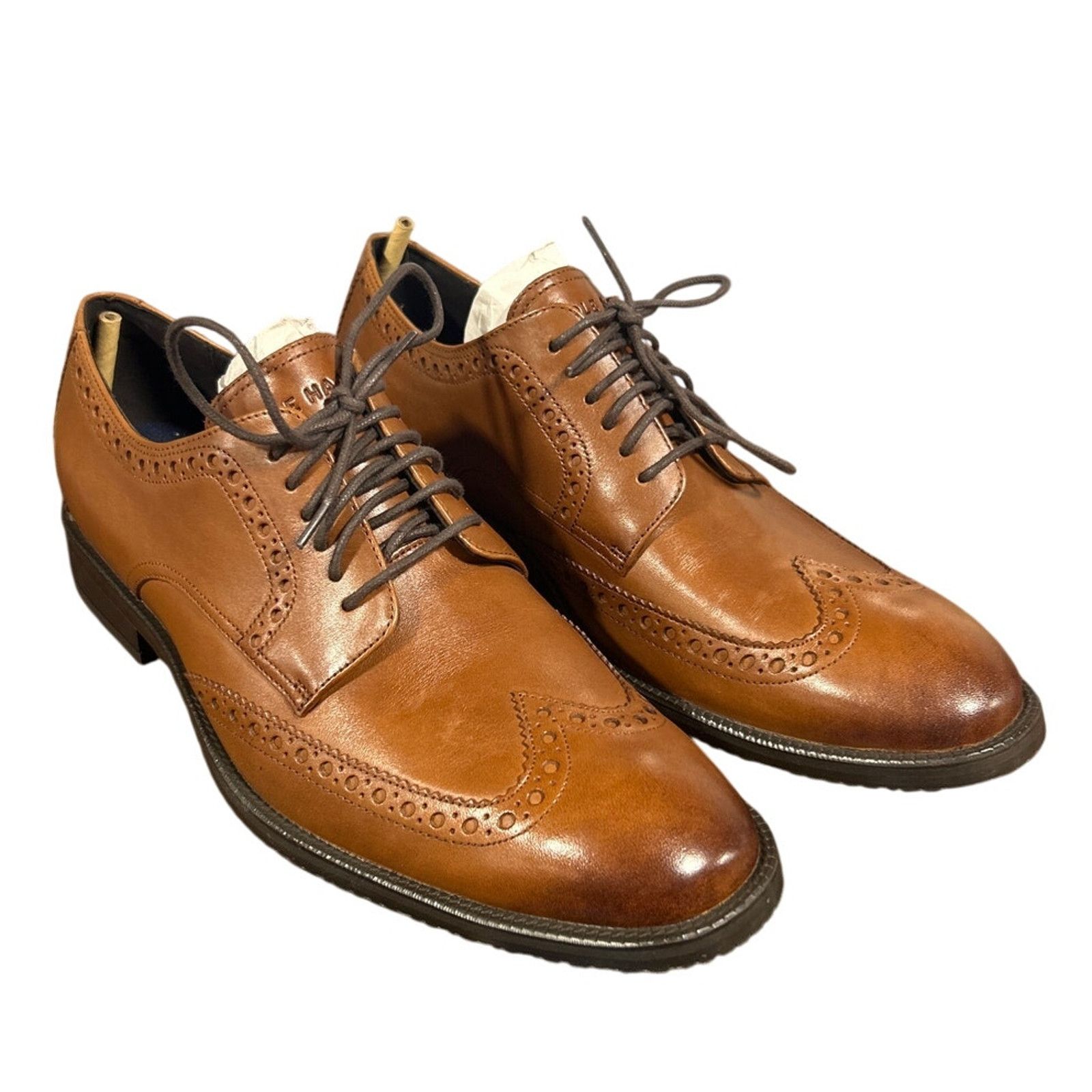 Cole Haan New In Box Cole Haan Men Size 8 Leather Wing Oxford Shoes Size US 8 / EU 41 - 1 Thumbnail