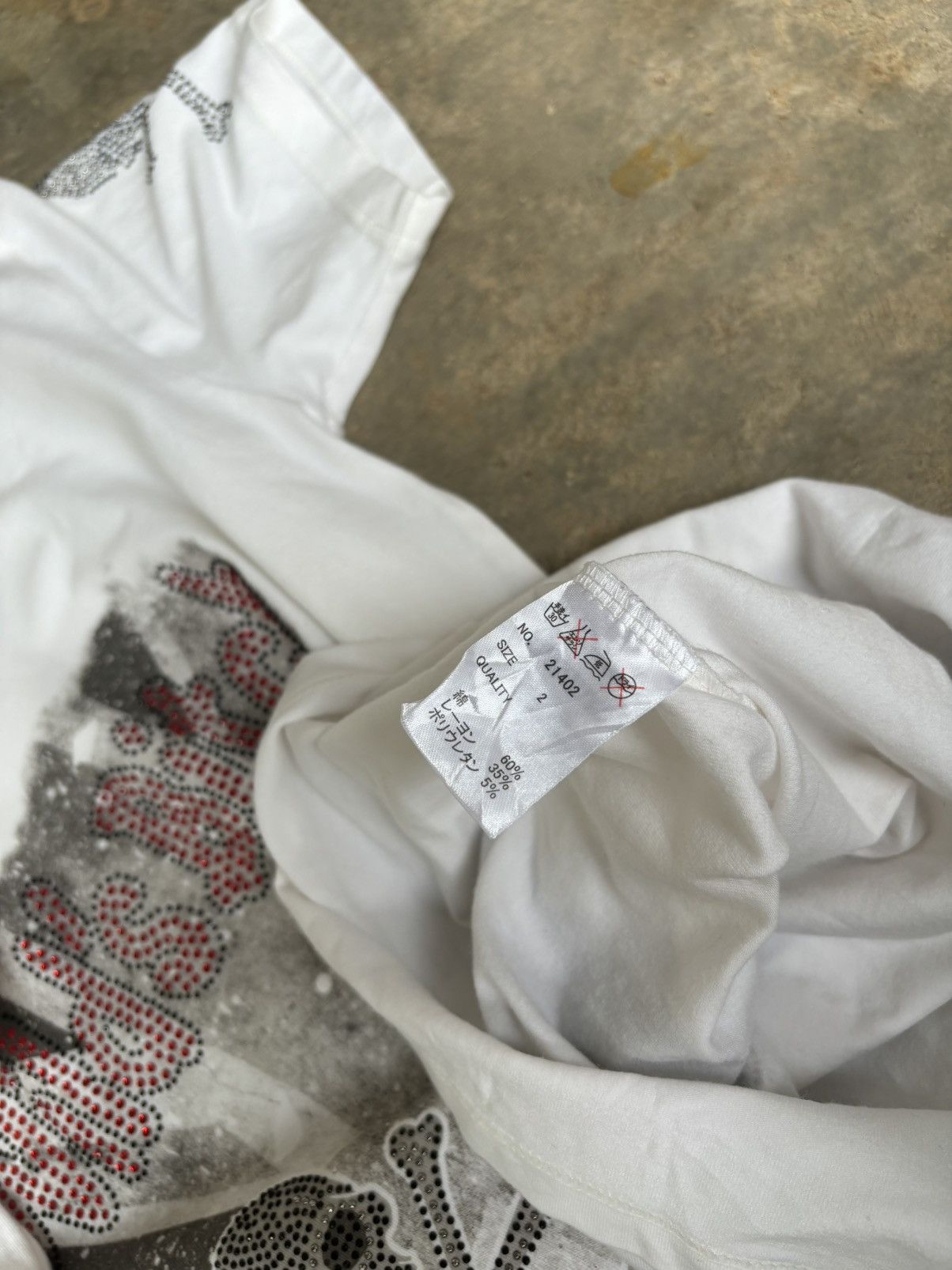 Hysteric Glamour Y2k Wild's Bitch Skull Poem Tshirt Size US M / EU 48-50 / 2 - 6 Thumbnail