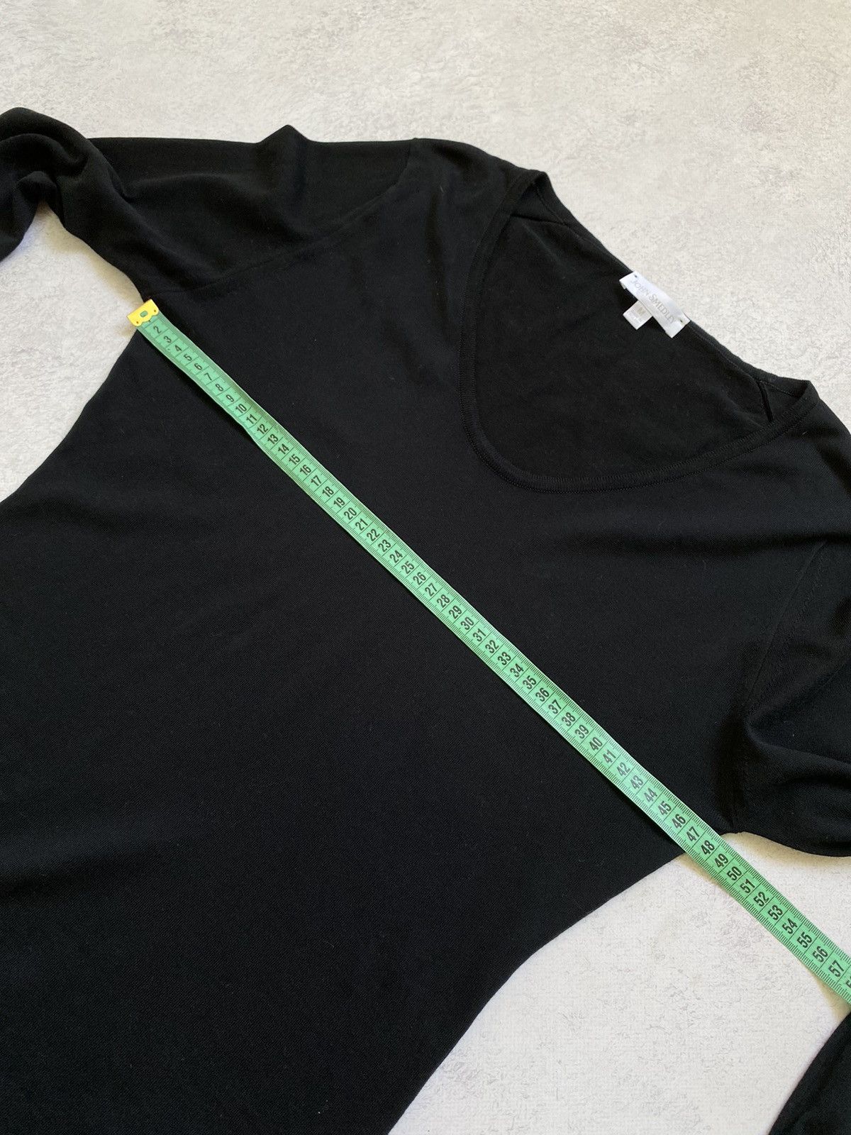 John Smedley John Smedley Womens Black Long Sleeve Top Size M Size M / US 6-8 / IT 42-44 - 12 Thumbnail
