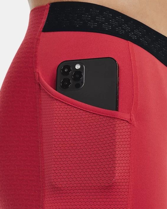 Under Armour Under Armour Medium UA RUSH Heatgear Smartform Red Leggings Size US 30 / EU 46 - 3 Thumbnail