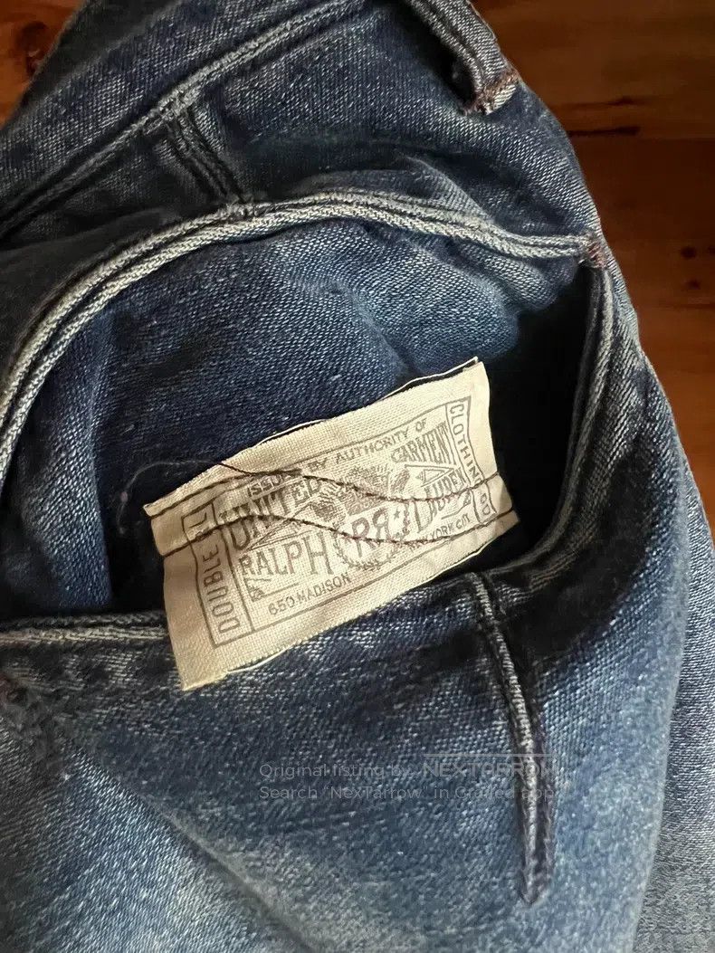 RRL Ralph Lauren RRL Ralph Lauren Washed denim horse pants with overalls Size US 30 / EU 46 - 7 Thumbnail