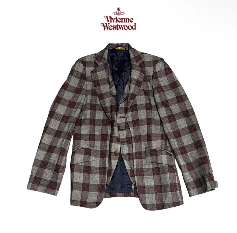 Other Vivienne Westwood Men's vintage plaid jacket Size US S / EU 44-46 / 1 - 1 Thumbnail