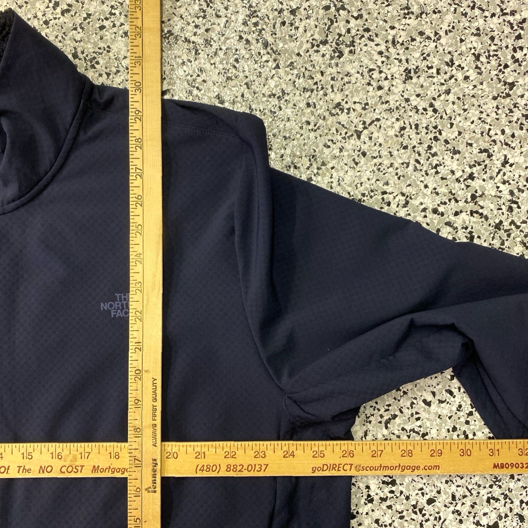 The North Face The North Face Men's Zip Up Jacket Long Sleeve XXL Blue Polyester Size US XXL / EU 58 / 5 - 3 Thumbnail