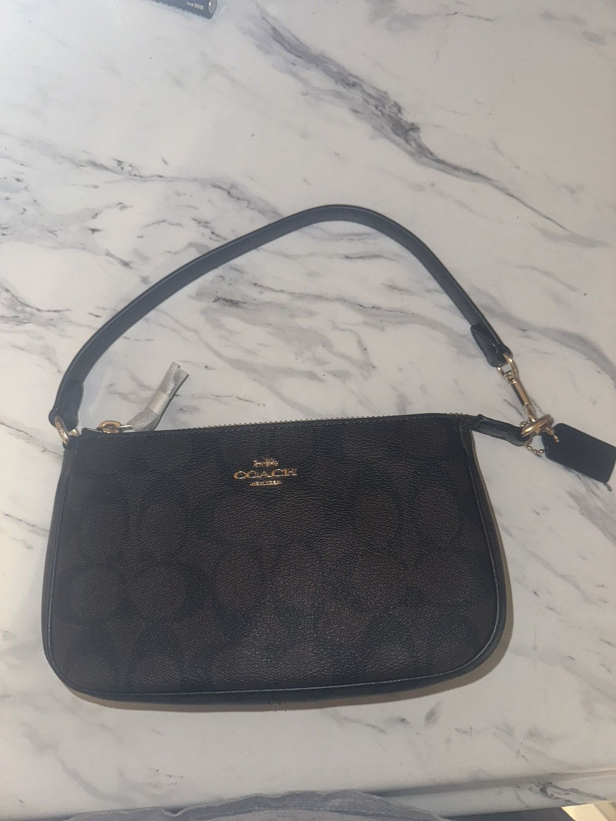 image of Coach Teri Shoulder Bag in Brown, Women's