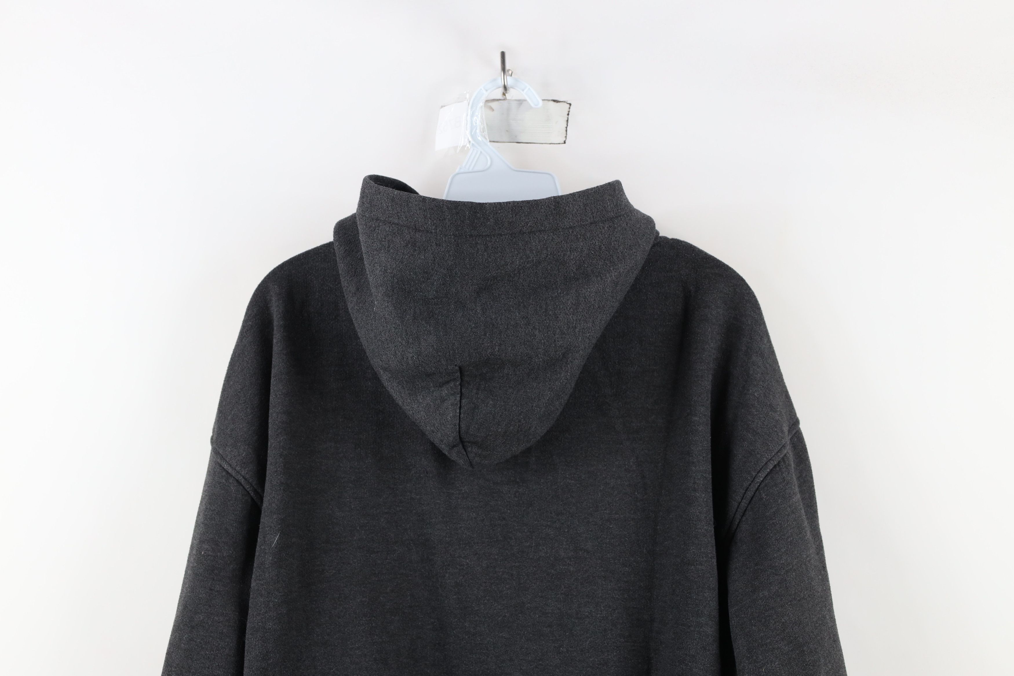 Vintage Vintage 90s Streetwear Heavy Thermal Waffle Knit Hoodie Size US L / EU 52-54 / 3 - 13 Thumbnail