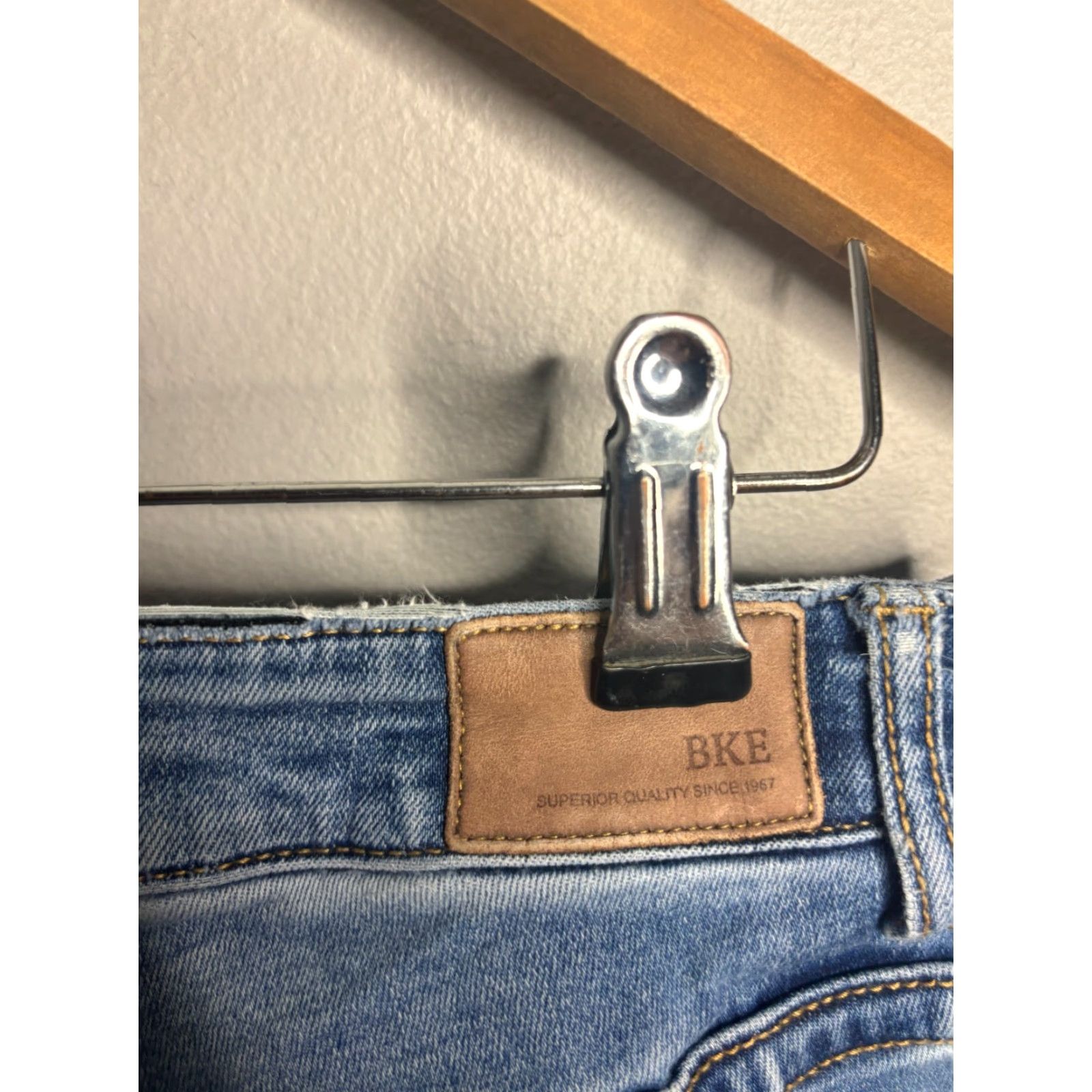 Vintage Buckle BKE Stella Jeans Bootcut Blue Size 32 Regular Women’s Denim 5-Pocket Stretch Size 24" / US 00 / IT 34 - 3 Thumbnail