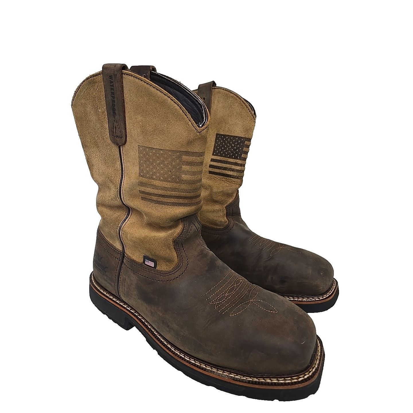 Thorogood Thorogood Men's 11" Composite Toe WP Western Boot 9.5 EE Size US 9.5 / EU 42-43 - 1 Thumbnail