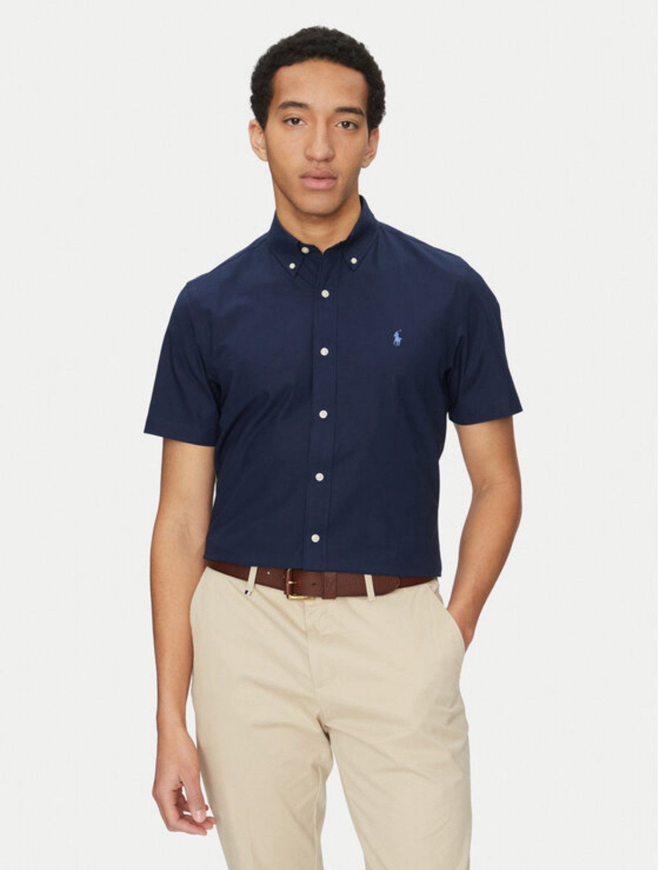 Polo Ralph Lauren Vintage Polo Ralph Lauren Shirt Button-UP Short Sleeve Size US L / EU 52-54 / 3 - 1 Thumbnail