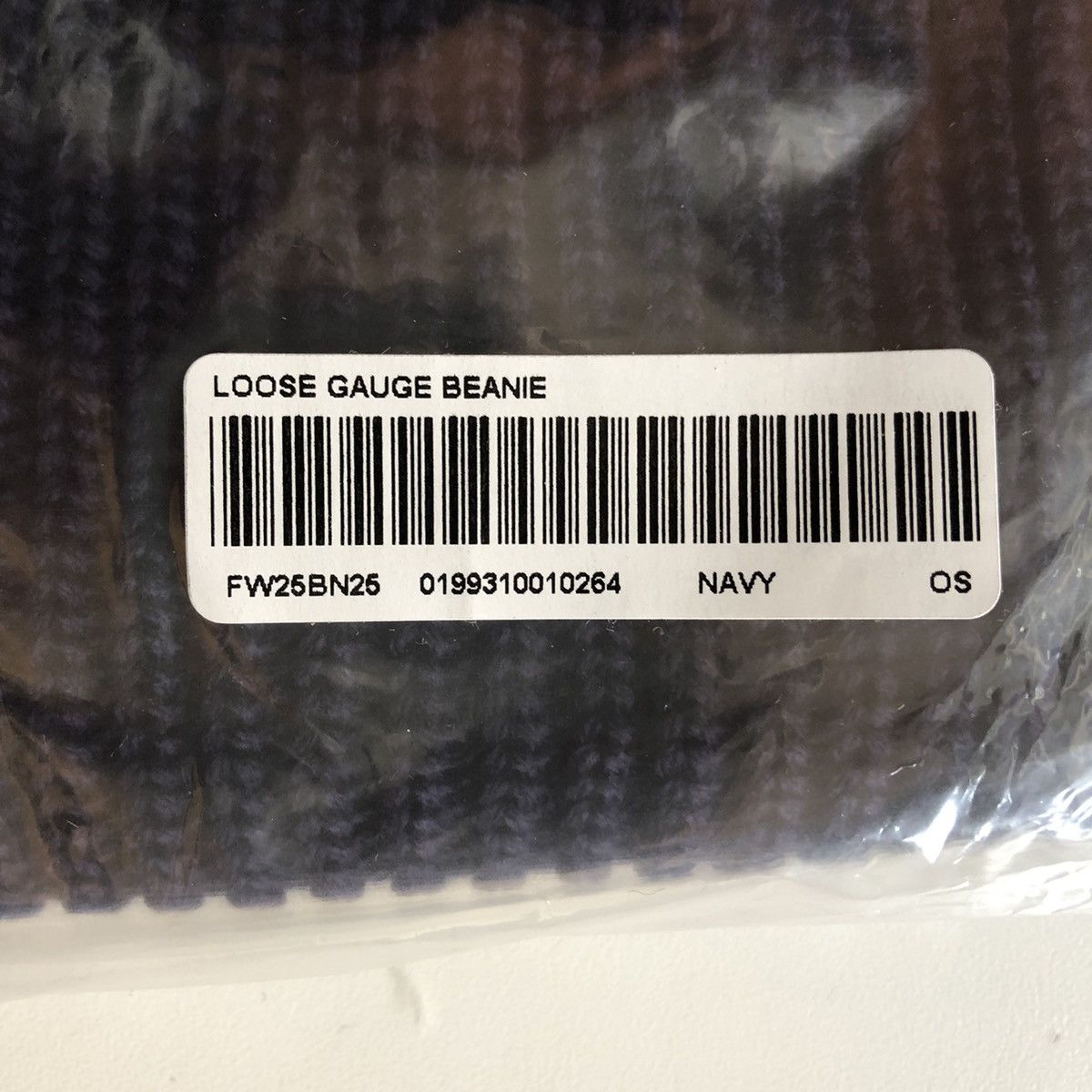 Supreme Supreme FW25 Loose Gauge Beanie NAVY Size ONE SIZE - 3 Thumbnail