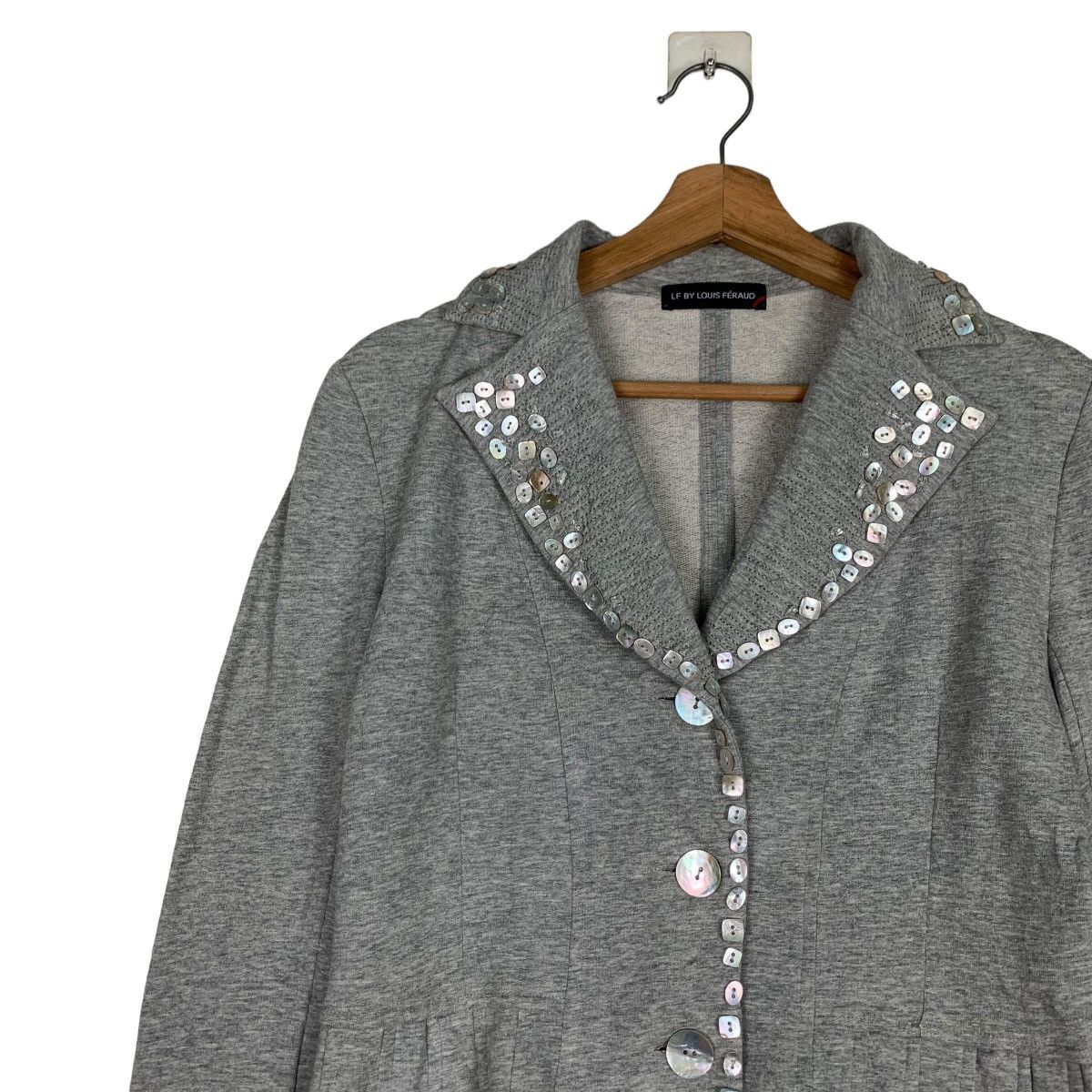 Louis Feraud Louis Feraud Sweater Jacket #0401-C18 Size M / US 6-8 / IT 42-44 - 6 Thumbnail