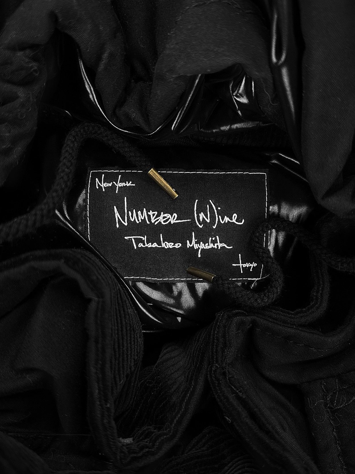 Number (N)ine AW08 Number (N)ine My Private Portland Black Cargo Jacket Size US L / EU 52-54 / 3 - 3 Thumbnail