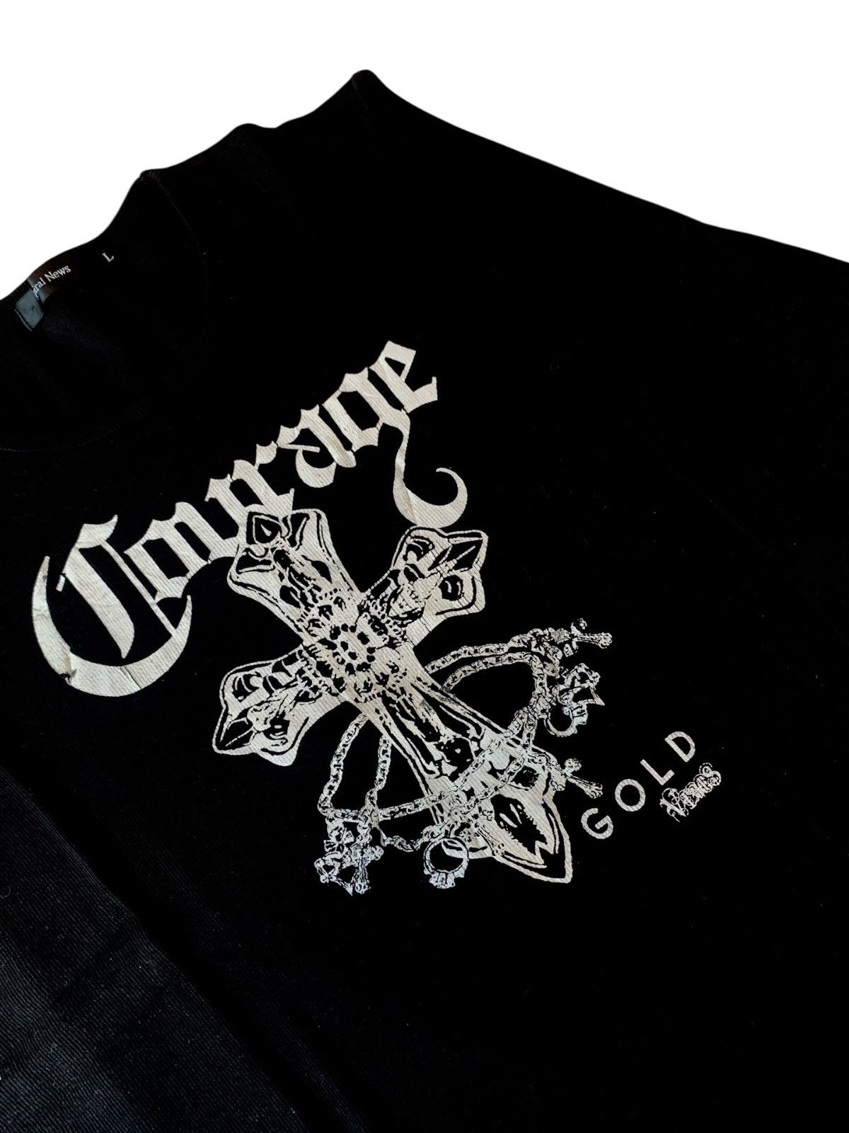 Japanese Brand 2000s japanese archive spiral news y2k longsleeve tee Size US L / EU 52-54 / 3 - 2 Thumbnail