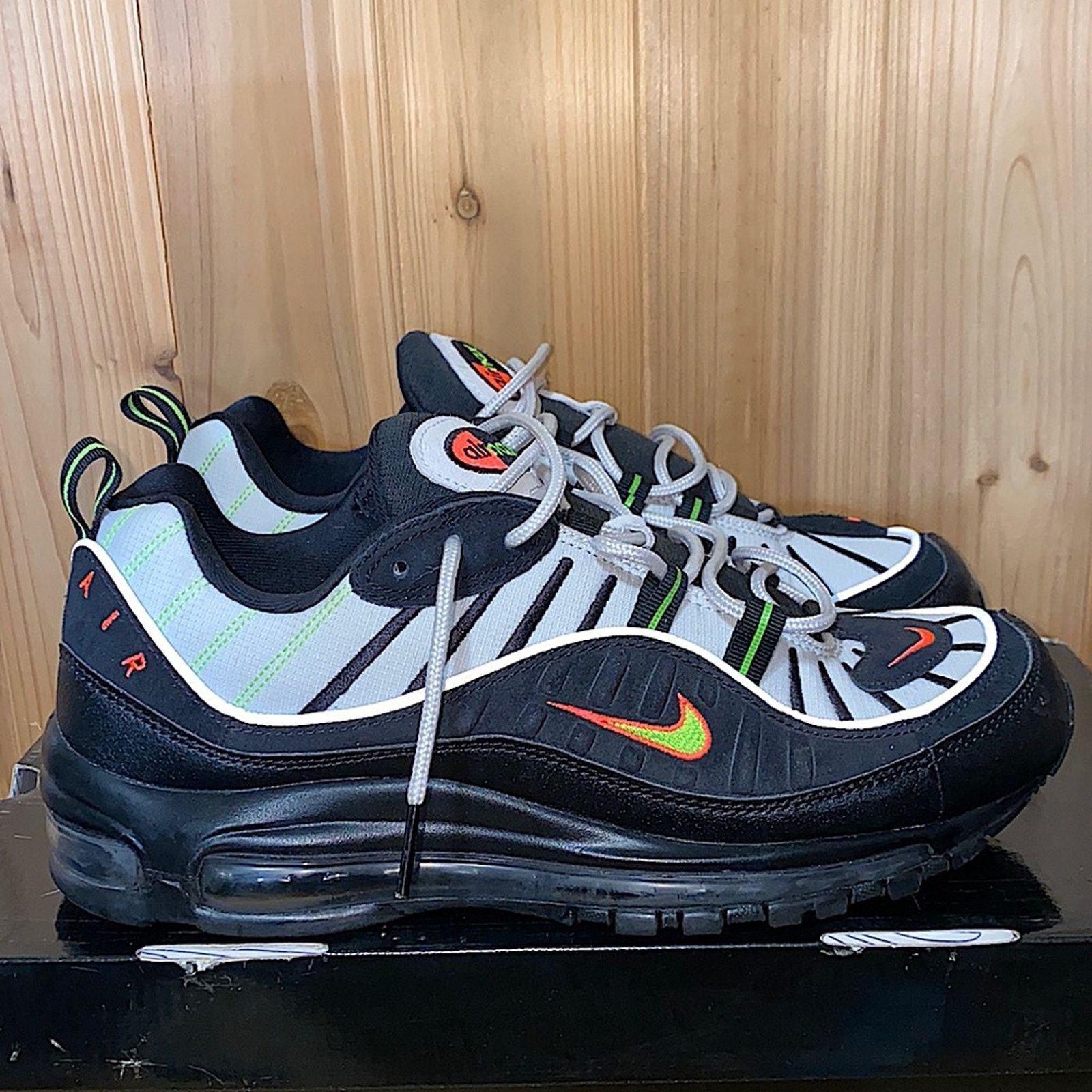 Nike 2019 Nike air max 98 highlighter Size US 9.5 / EU 42-43 - 1 Thumbnail