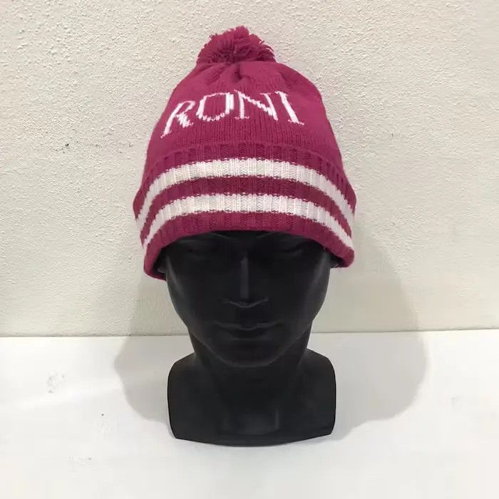 Japanese Brand Roni Bobble Beanie Hat Size ONE SIZE - 2 Thumbnail